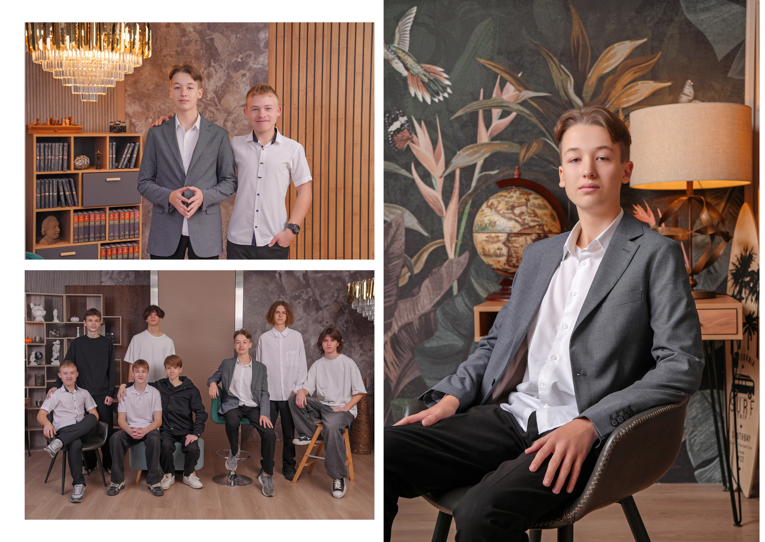 ШКОЛА 19 — 9 «В» класс. Красивый выпускной альбом в Краснодаре