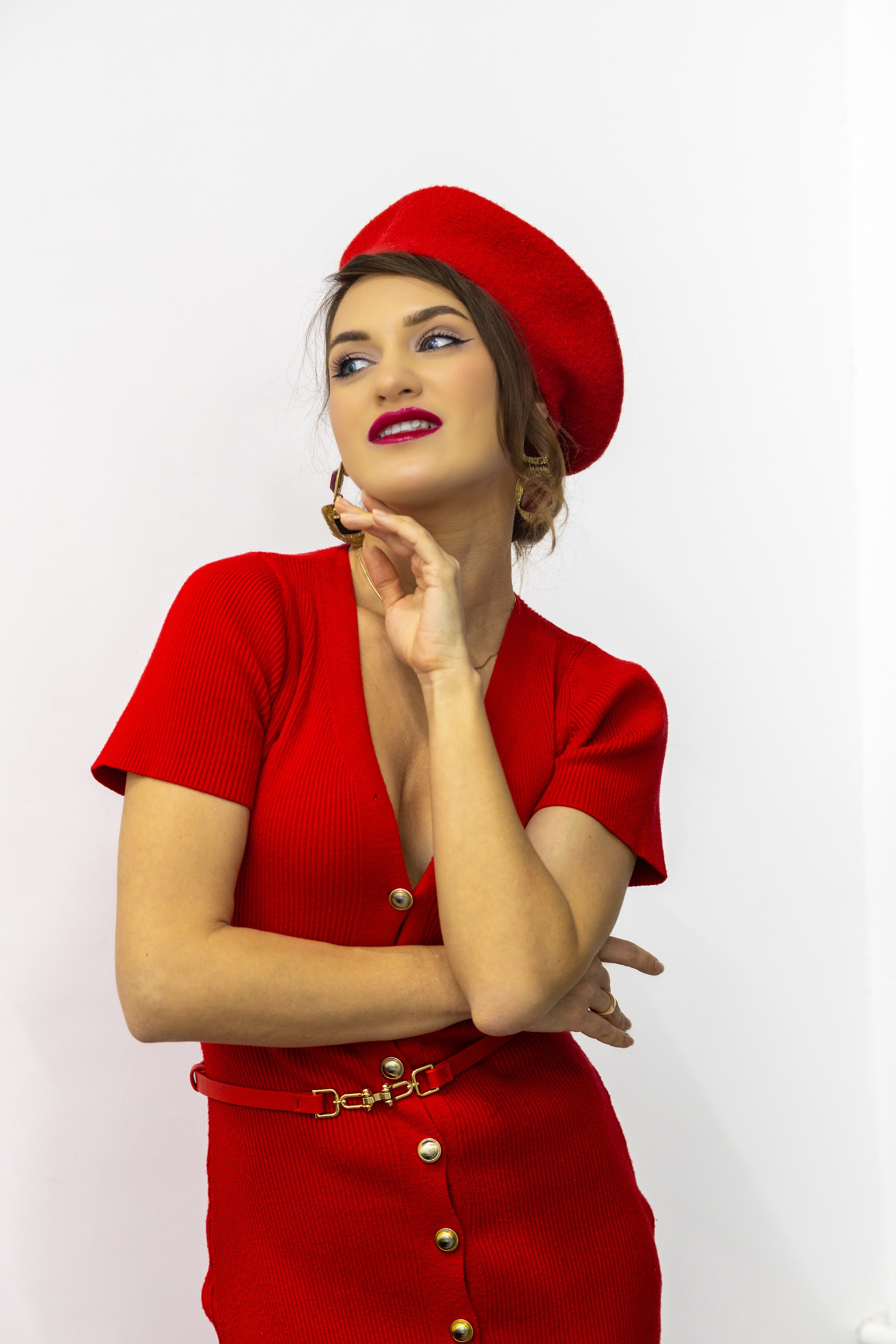 Юлия в красном. Семейный, свадебный, репортажный фотограф в Нижнем Новгороде Сергей Уткин