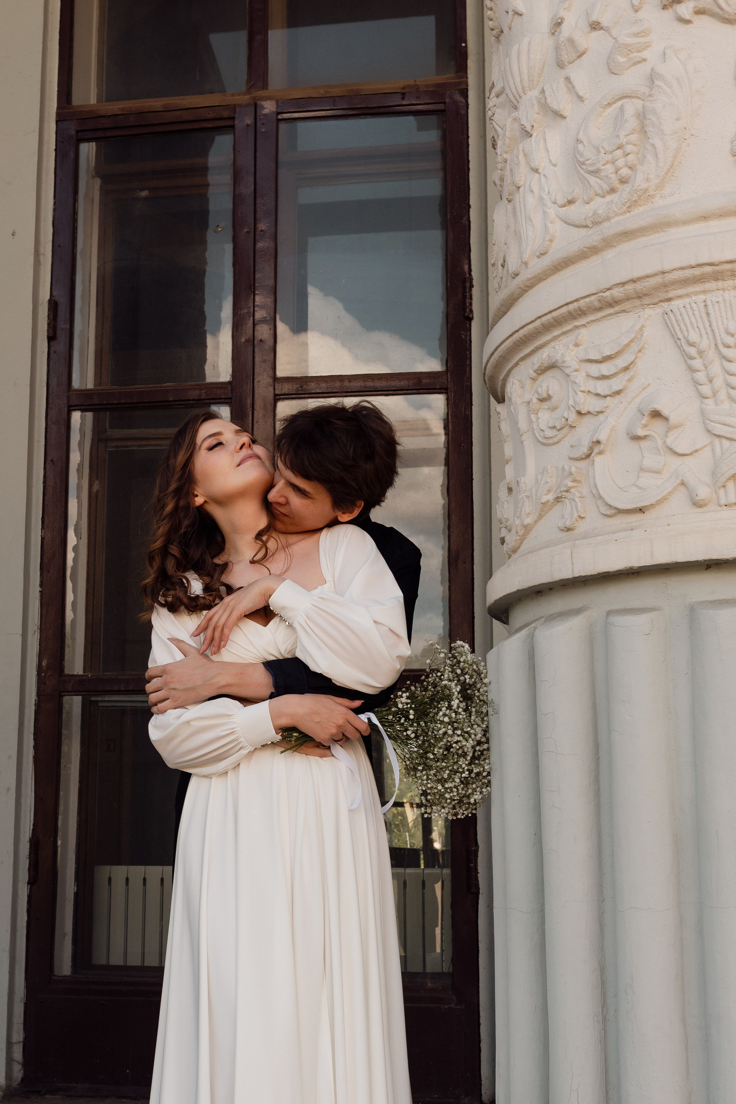 Загс + прогулка | ВДНХ 1. Свадебный и семейный фотограф в Москве Анна Сдобнова