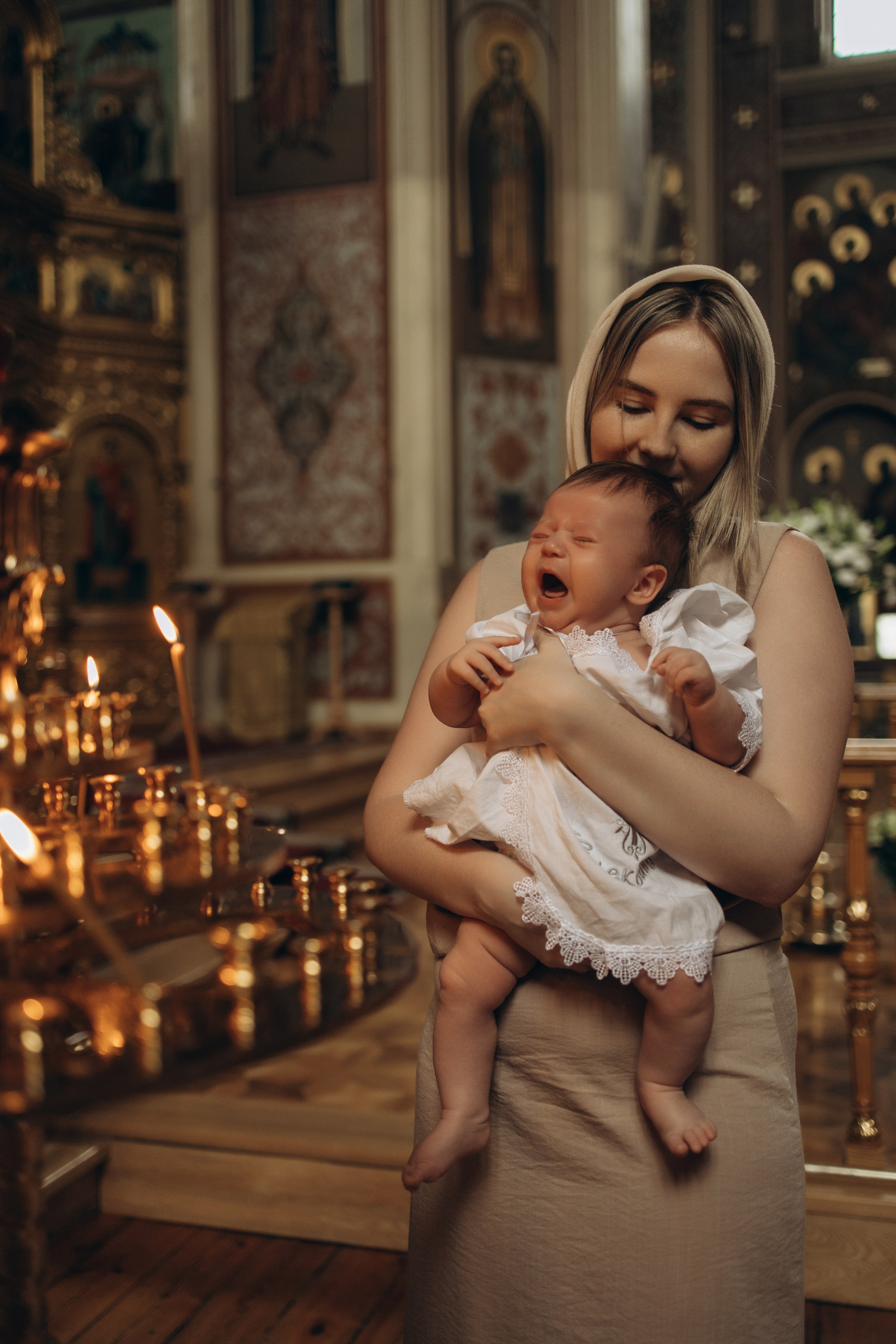 Крещение Александра. Самый теплый фотограф в Краснодаре Рябоконь Ксения