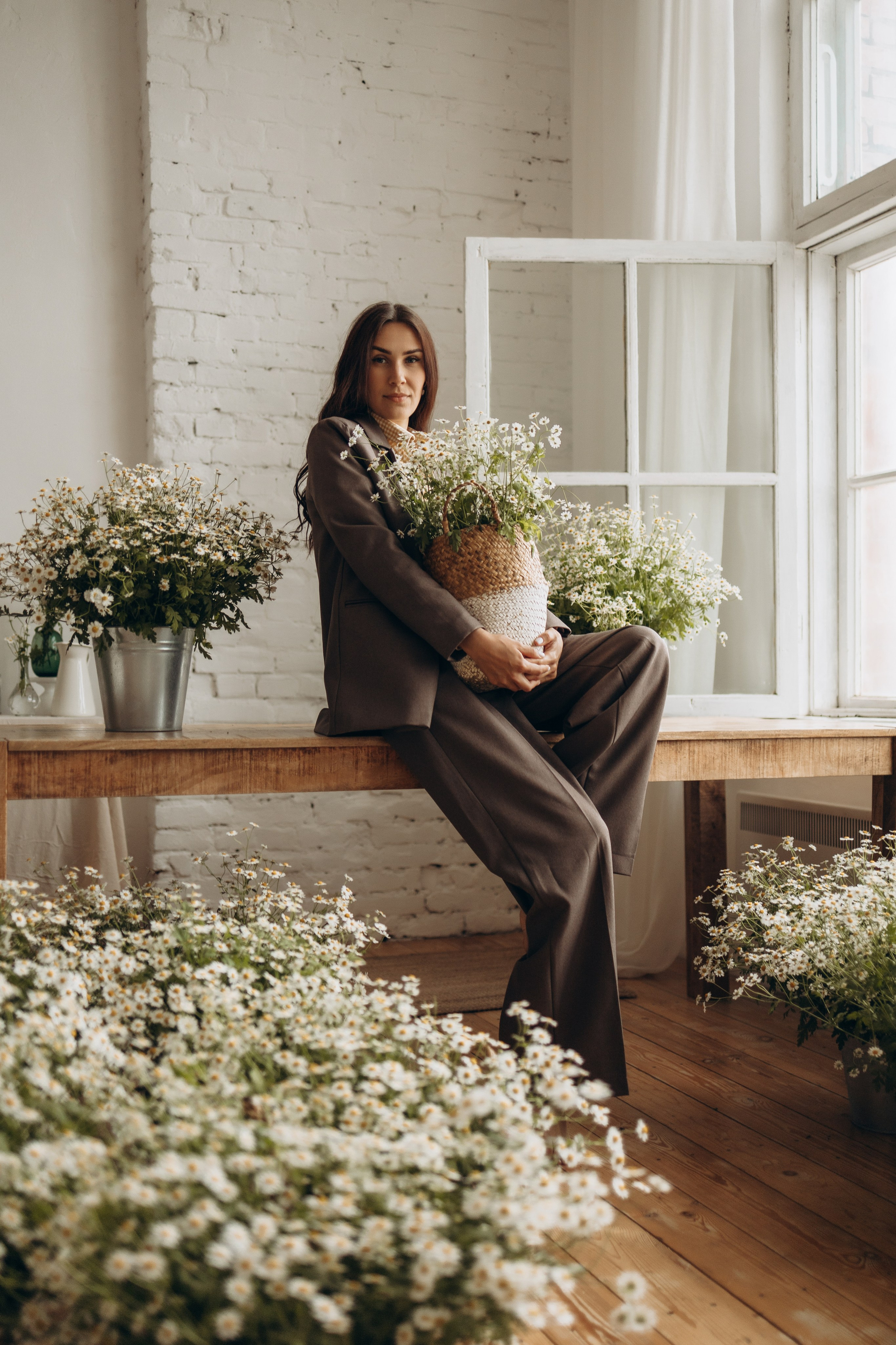 Вика ромашки. Самый теплый фотограф в Краснодаре Рябоконь Ксения