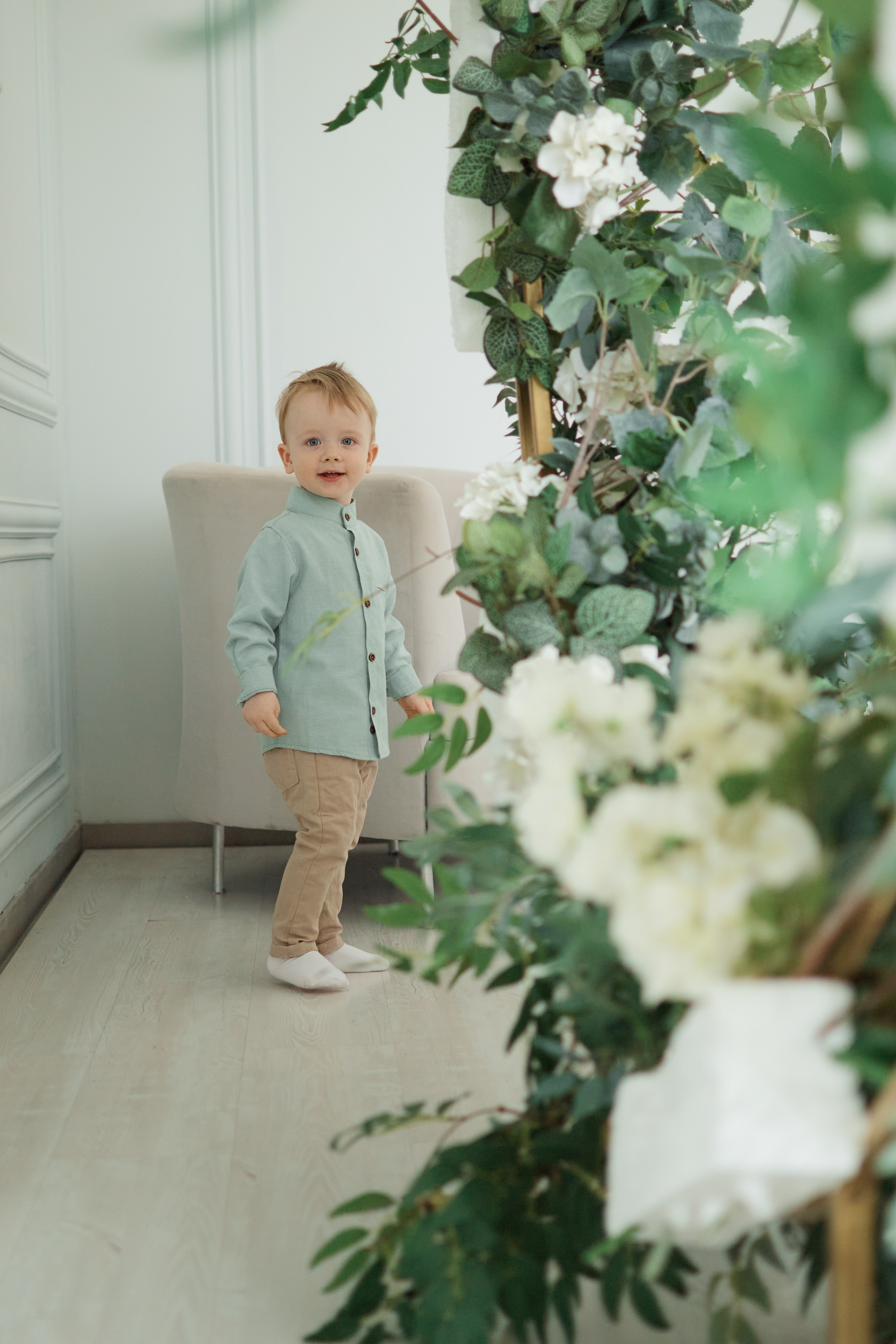 Цветочные малыши. Портретный фотограф в Саратове Кристина Бузаева