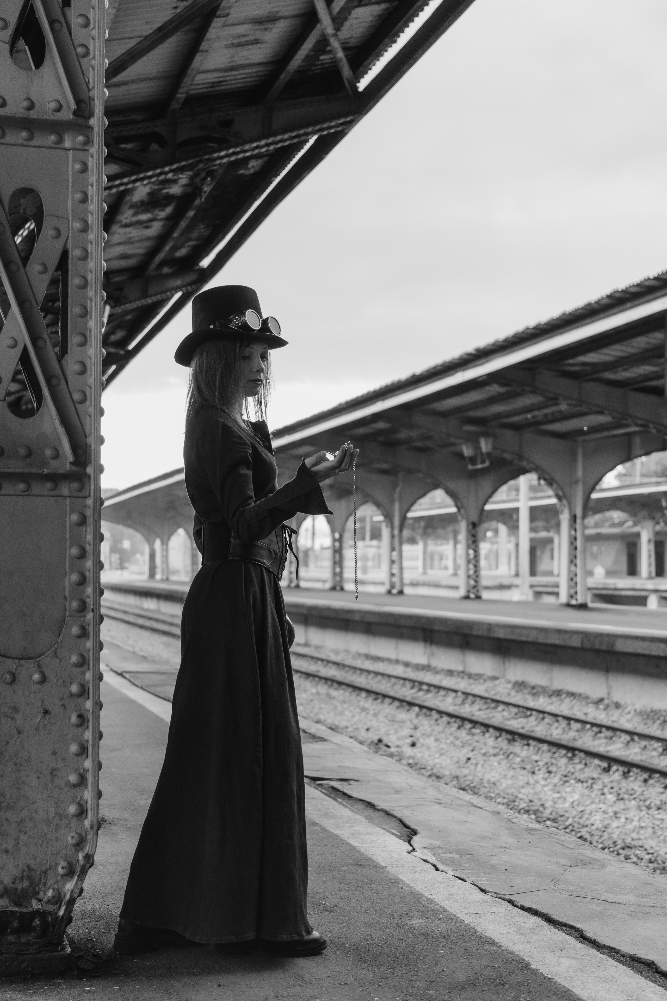 Съемка в тиле стим-панк. Виктория Спорова. Ваш портретный фотограф в Санкт-Петербурге