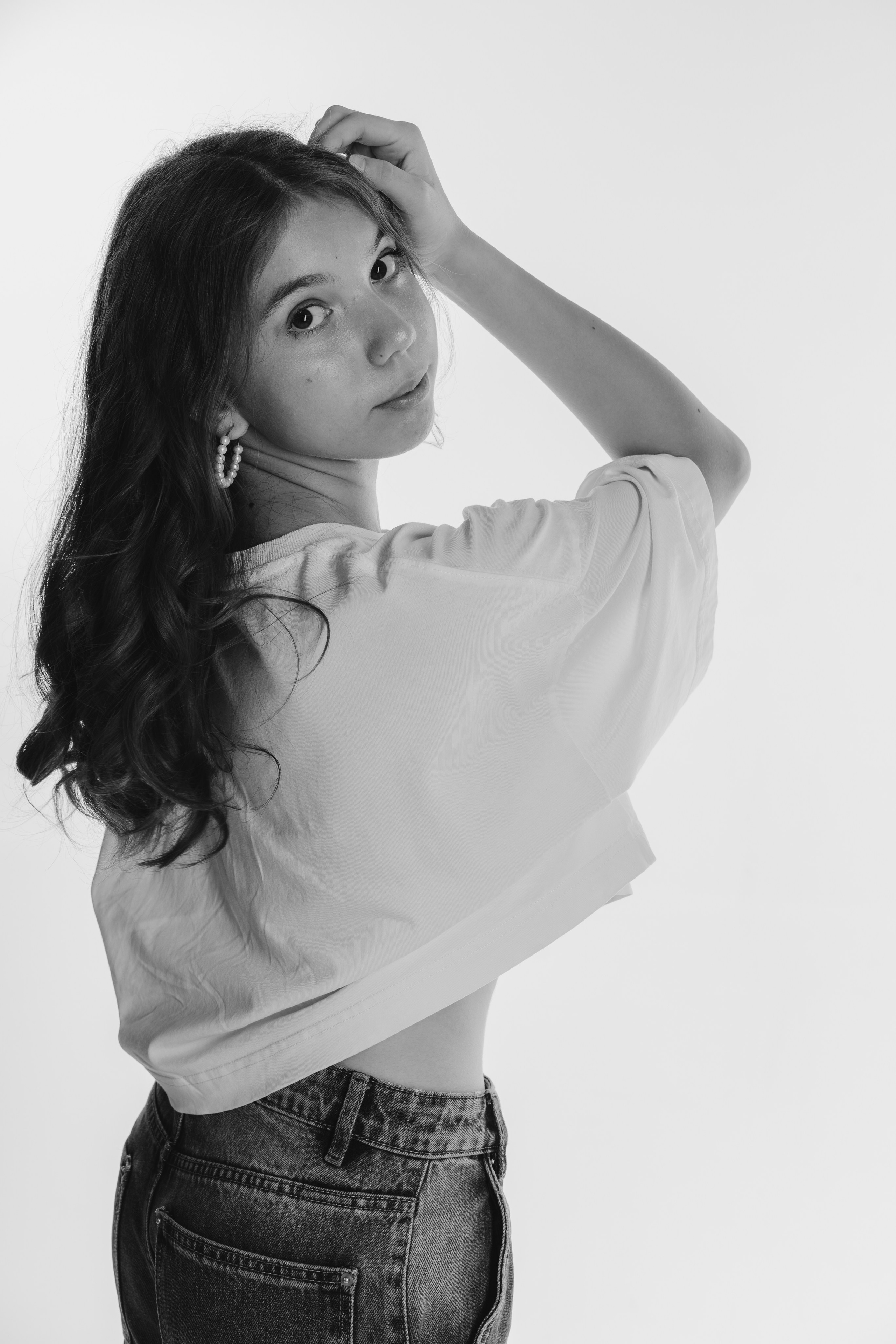 Съемка подростка в студии. Виктория Спорова. Ваш портретный фотограф в Санкт-Петербурге