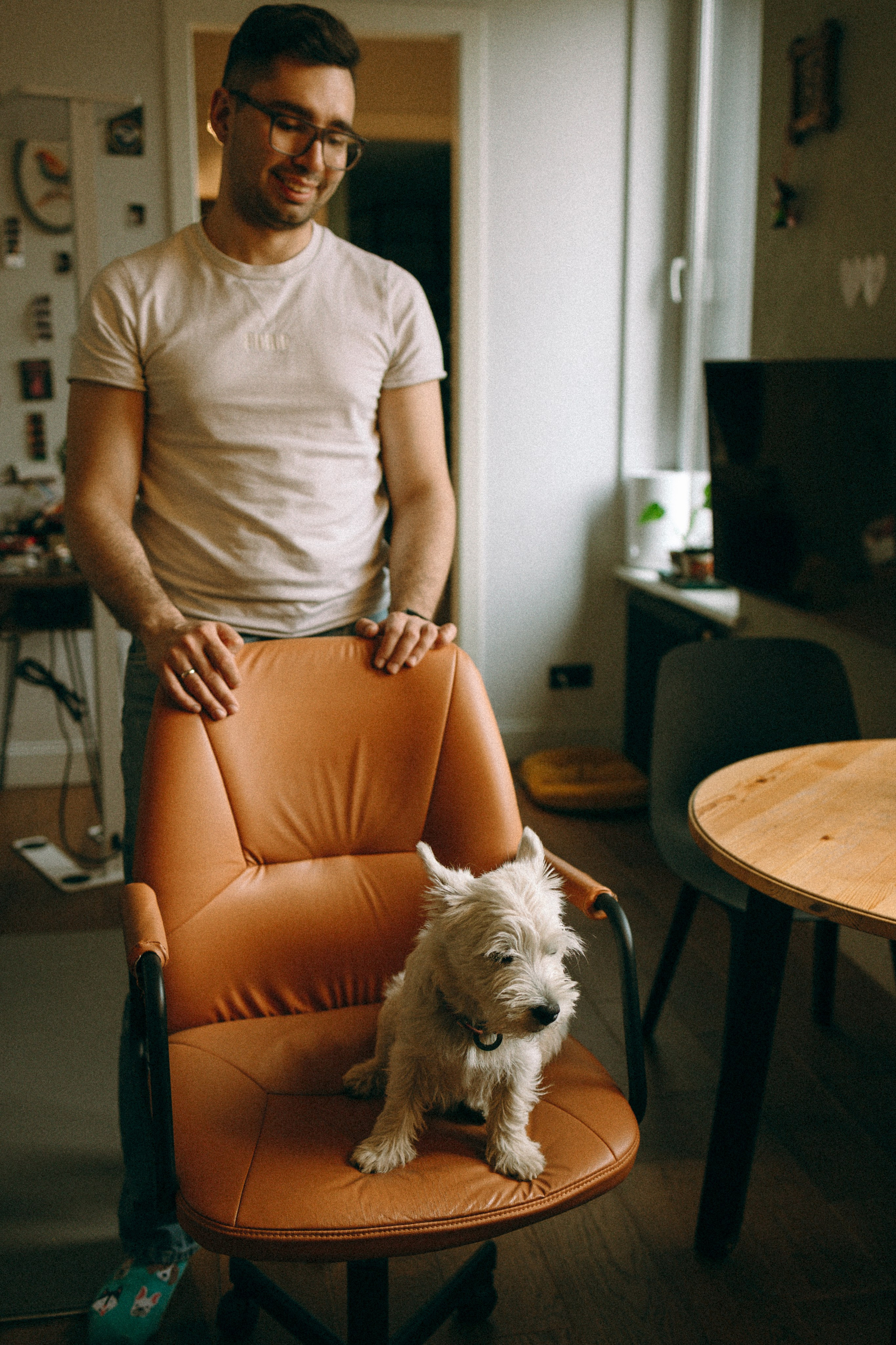 Снежуля, Мари и Саша. Фотограф анималист Анастасия Пикей