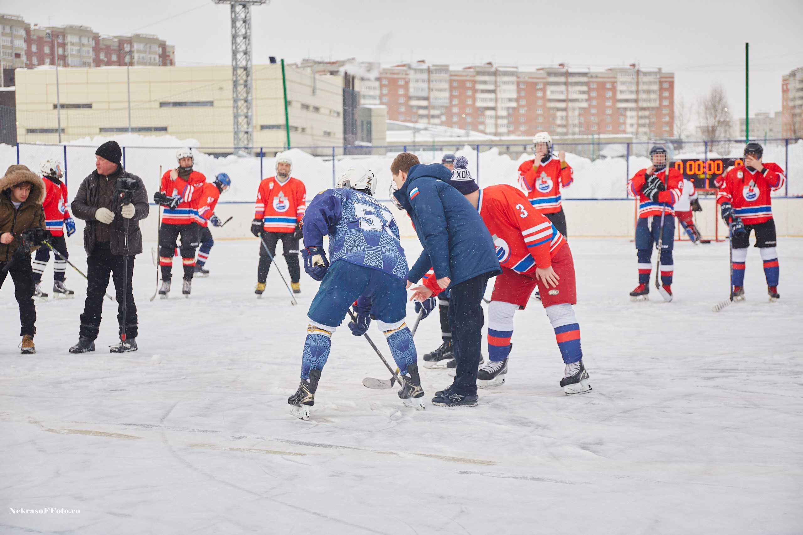 Турнир по хоккею «Русская классика» в рамках Офицерской хоккейной лиги. Спортивный фотограф Некрасов Денис
