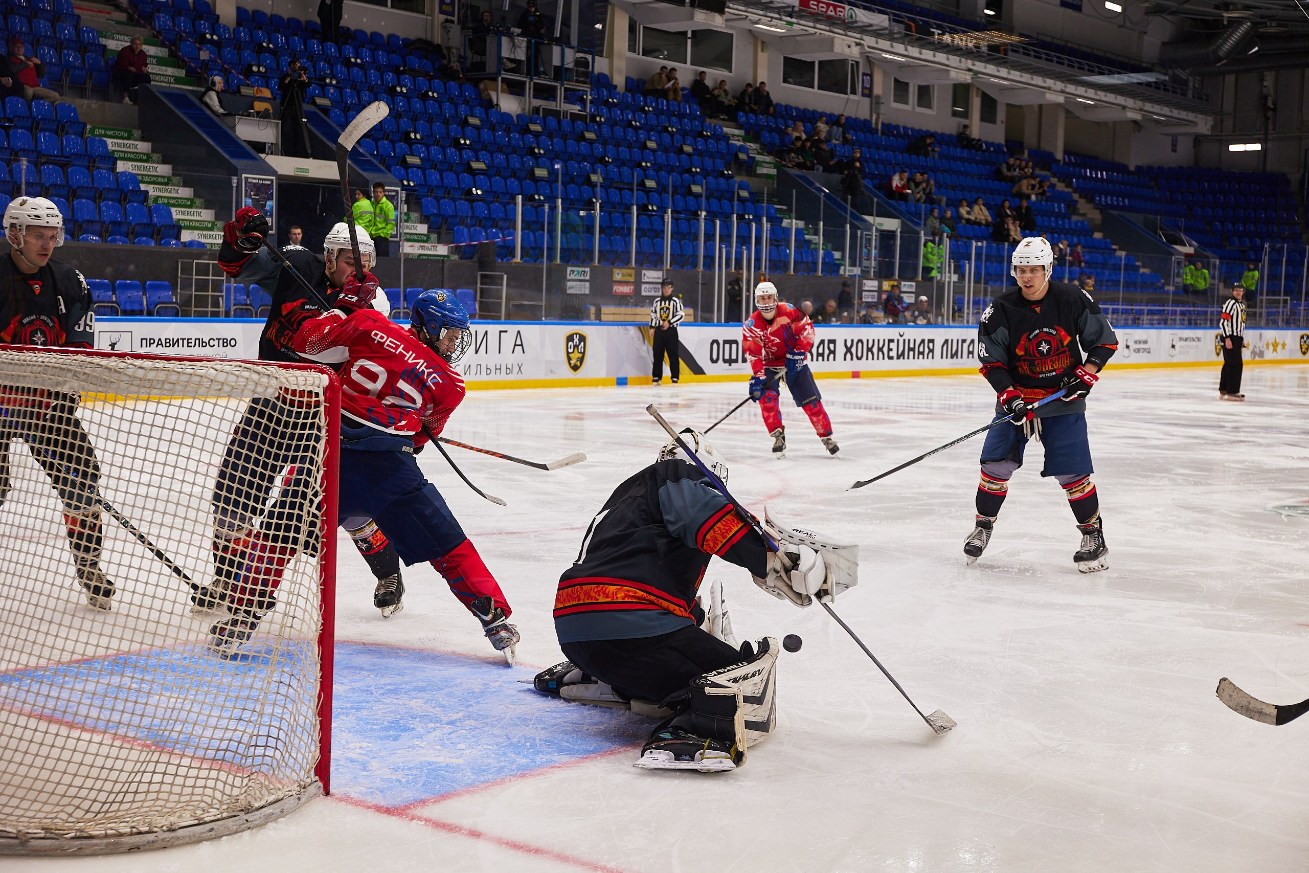 Репортаж. Офицерская хоккейная лига 2025 год. Спортивный фотограф Некрасов Денис