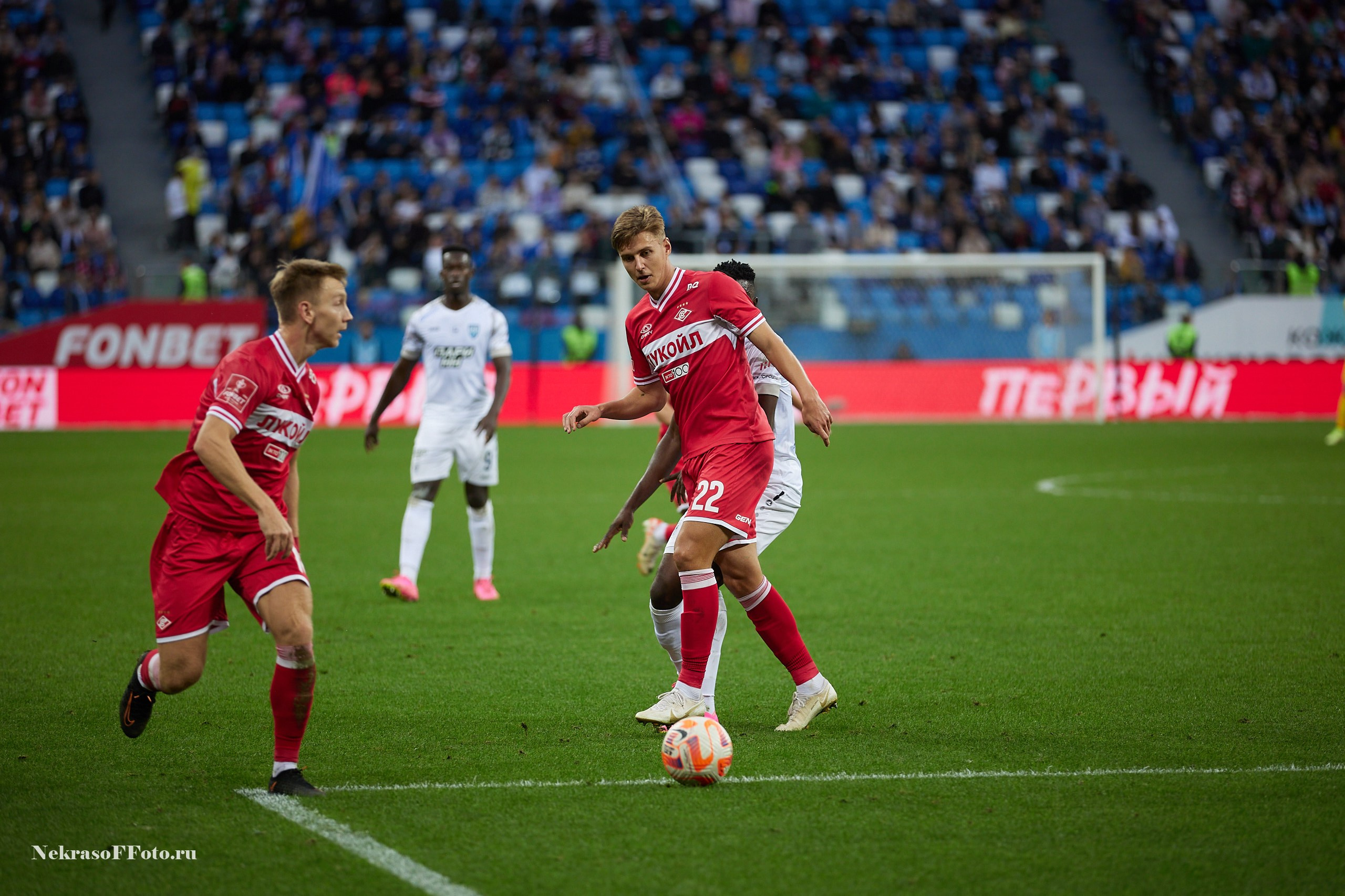 РПЛ ФК Пари НН- ФК Спартак. Спортивный фотограф Некрасов Денис
