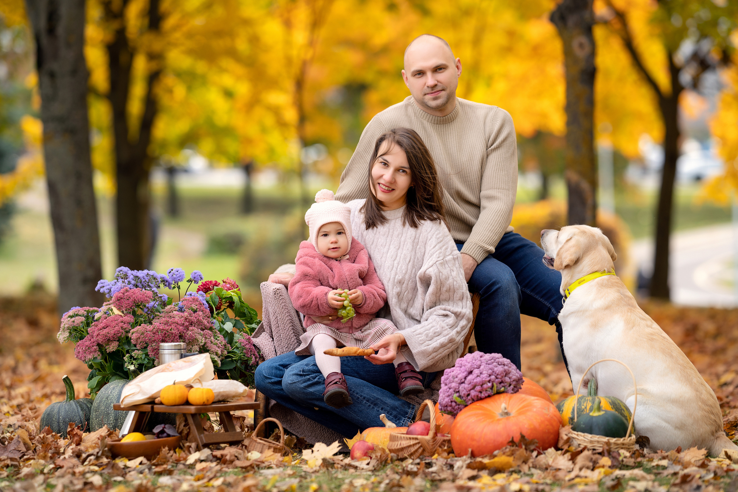 Осенний фотодень. Семейный и свадебный фотограф Минск, Беларусь Анна Орловская