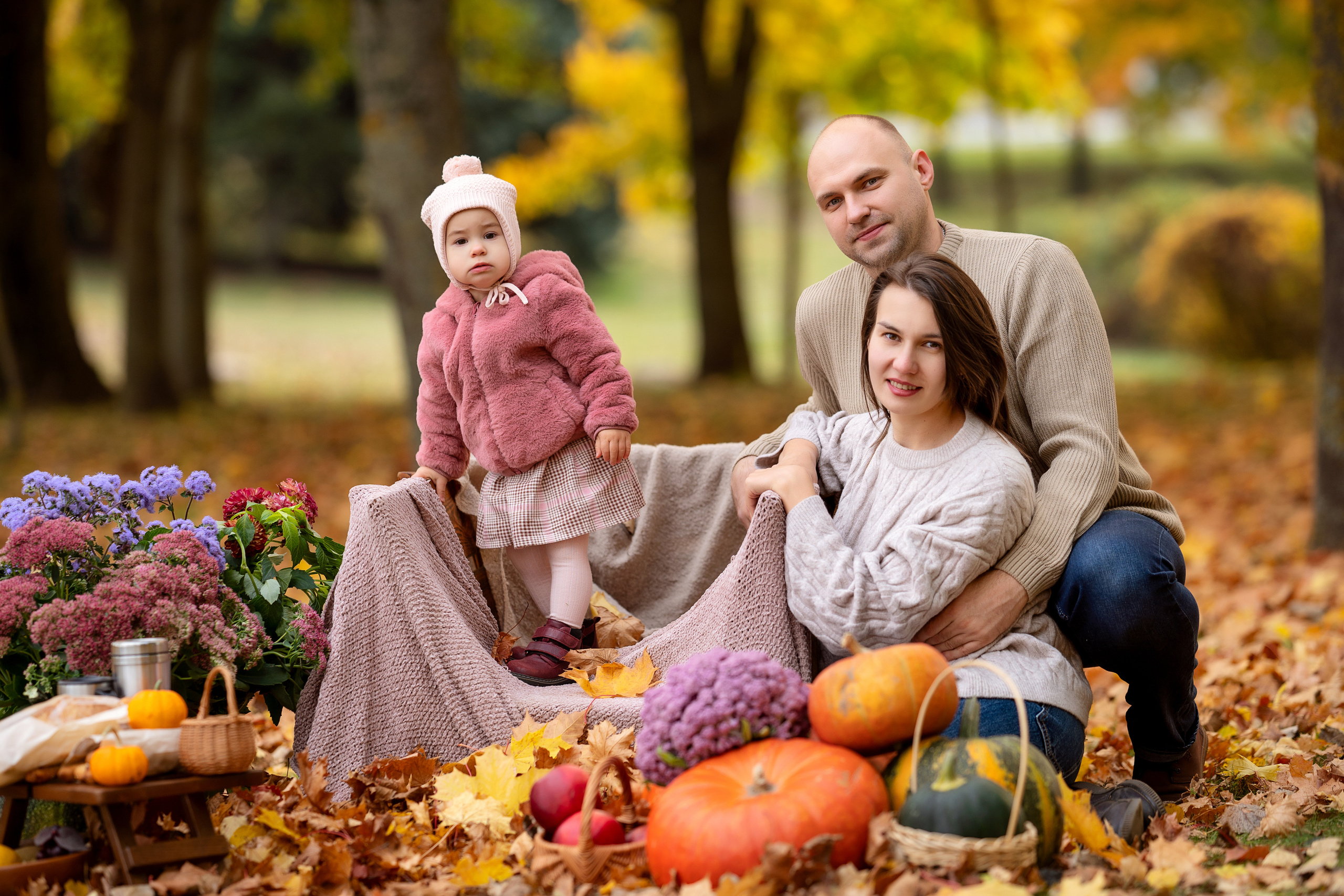 Осенний фотодень. Семейный и свадебный фотограф Минск, Беларусь Анна Орловская