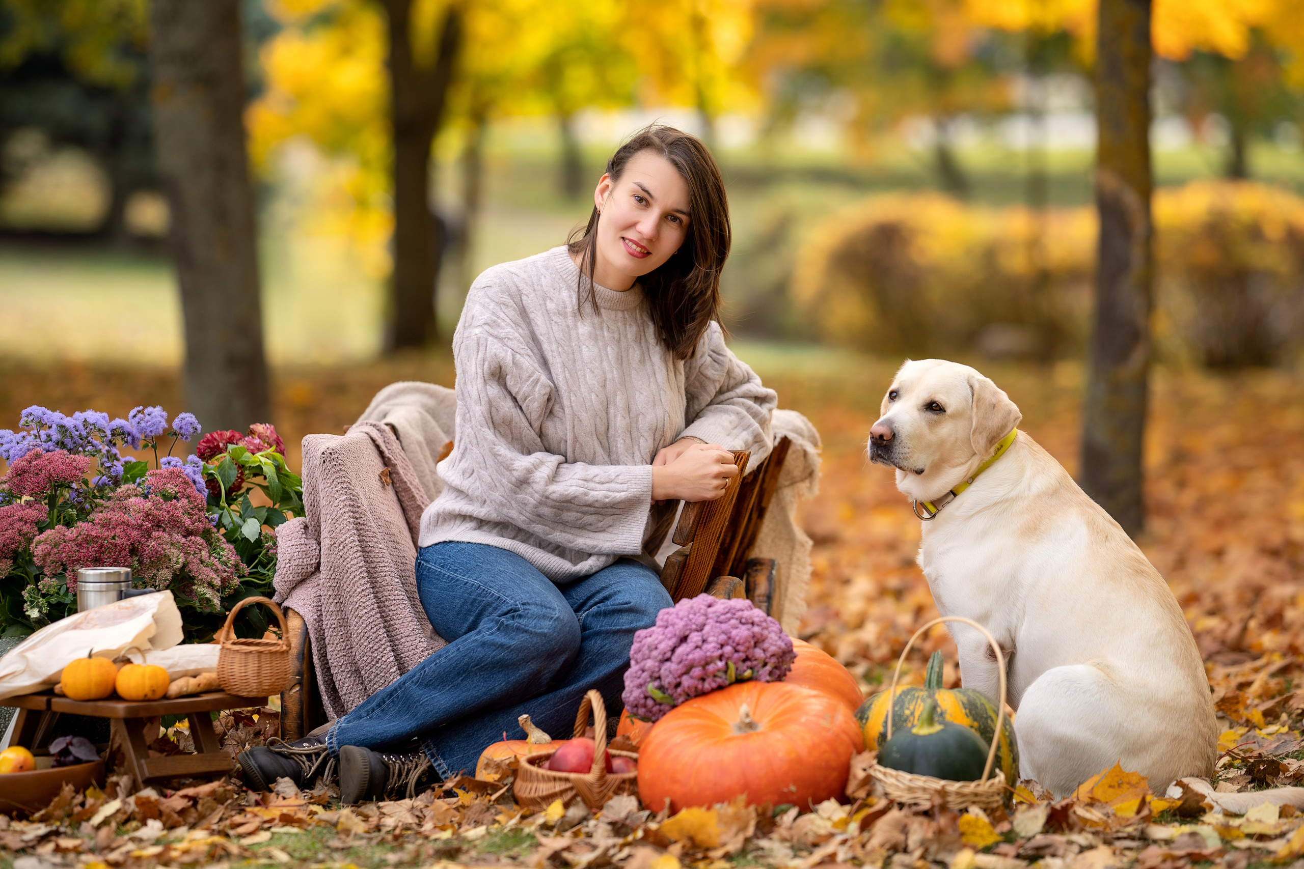 Осенний фотодень. Семейный и свадебный фотограф Минск, Беларусь Анна Орловская
