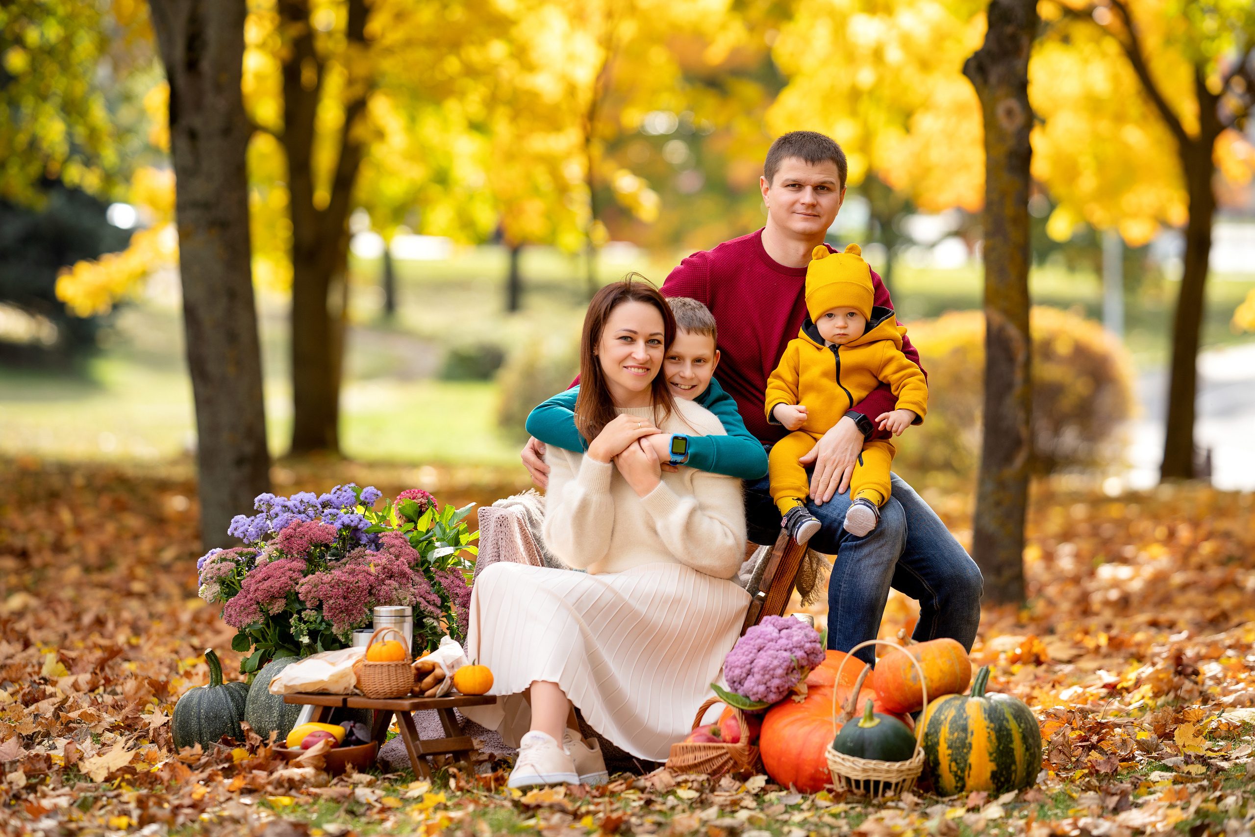 Осенний фотодень. Семейный и свадебный фотограф Минск, Беларусь Анна Орловская