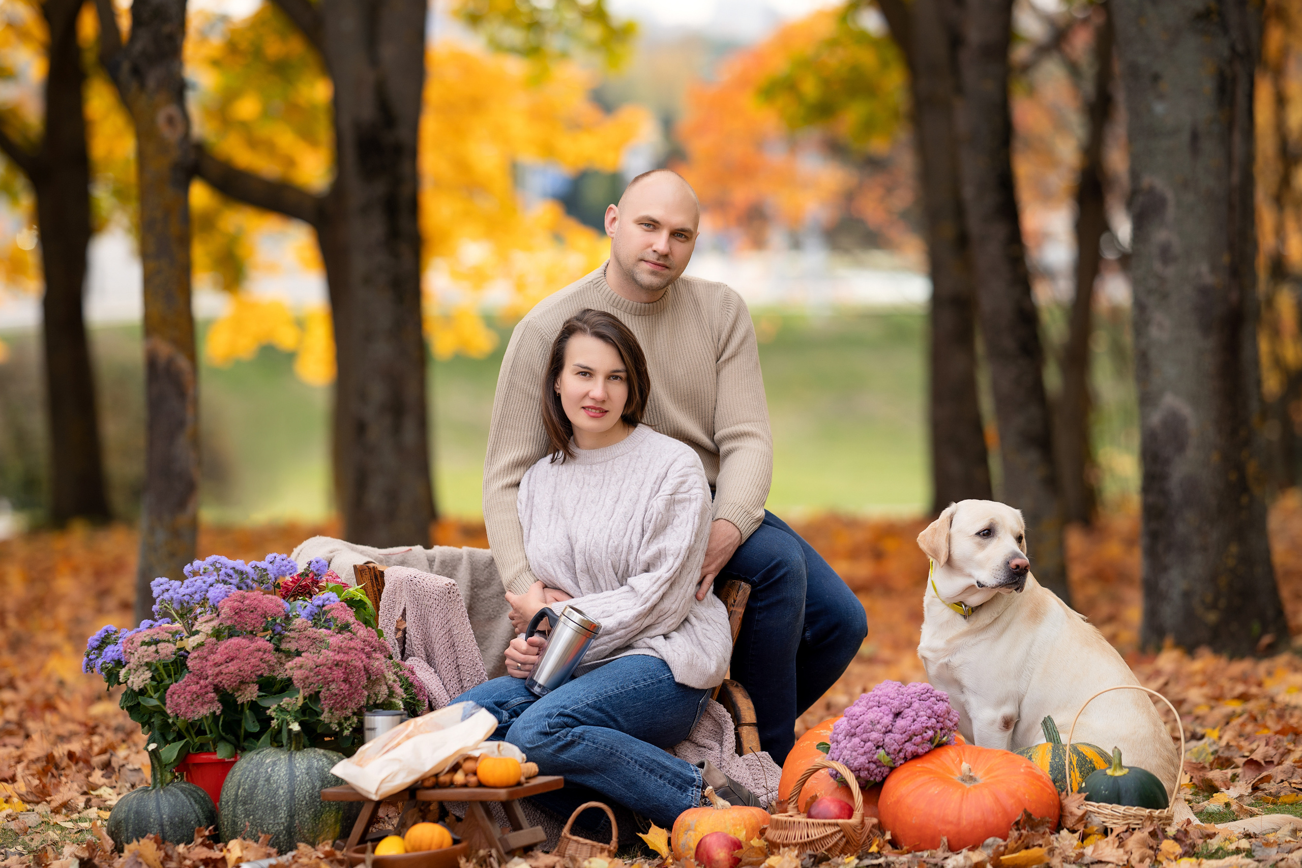 Осенний фотодень. Семейный и свадебный фотограф Минск, Беларусь Анна Орловская