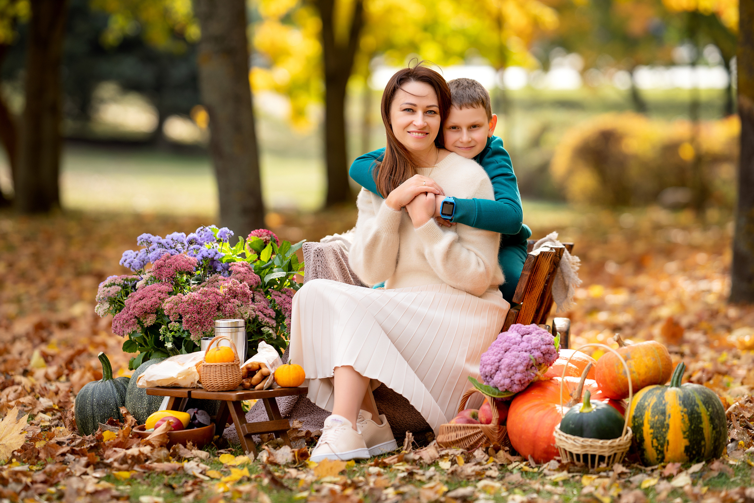 Осенний фотодень. Семейный и свадебный фотограф Минск, Беларусь Анна Орловская