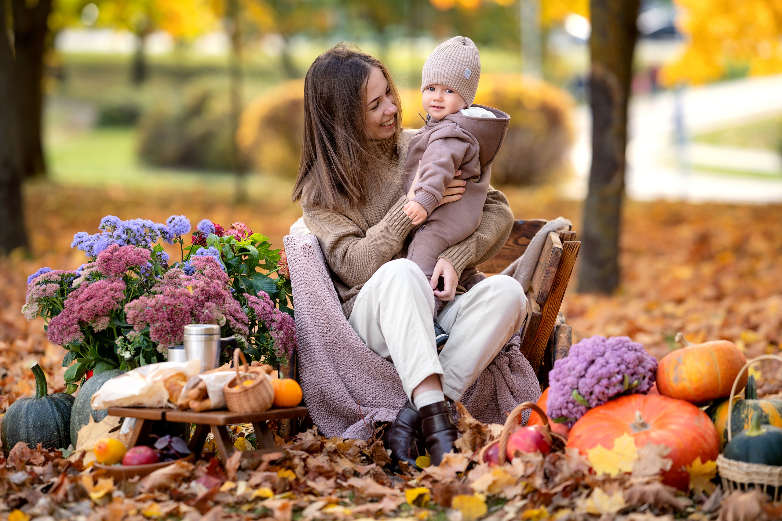Осенний фотодень. Семейный и свадебный фотограф Минск, Беларусь Анна Орловская