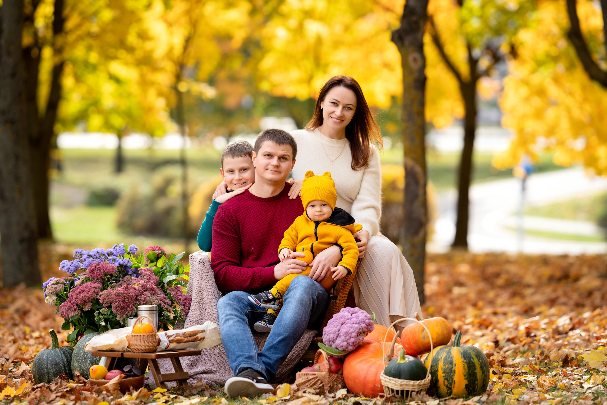Осенний фотодень. Семейный и свадебный фотограф Минск, Беларусь Анна Орловская