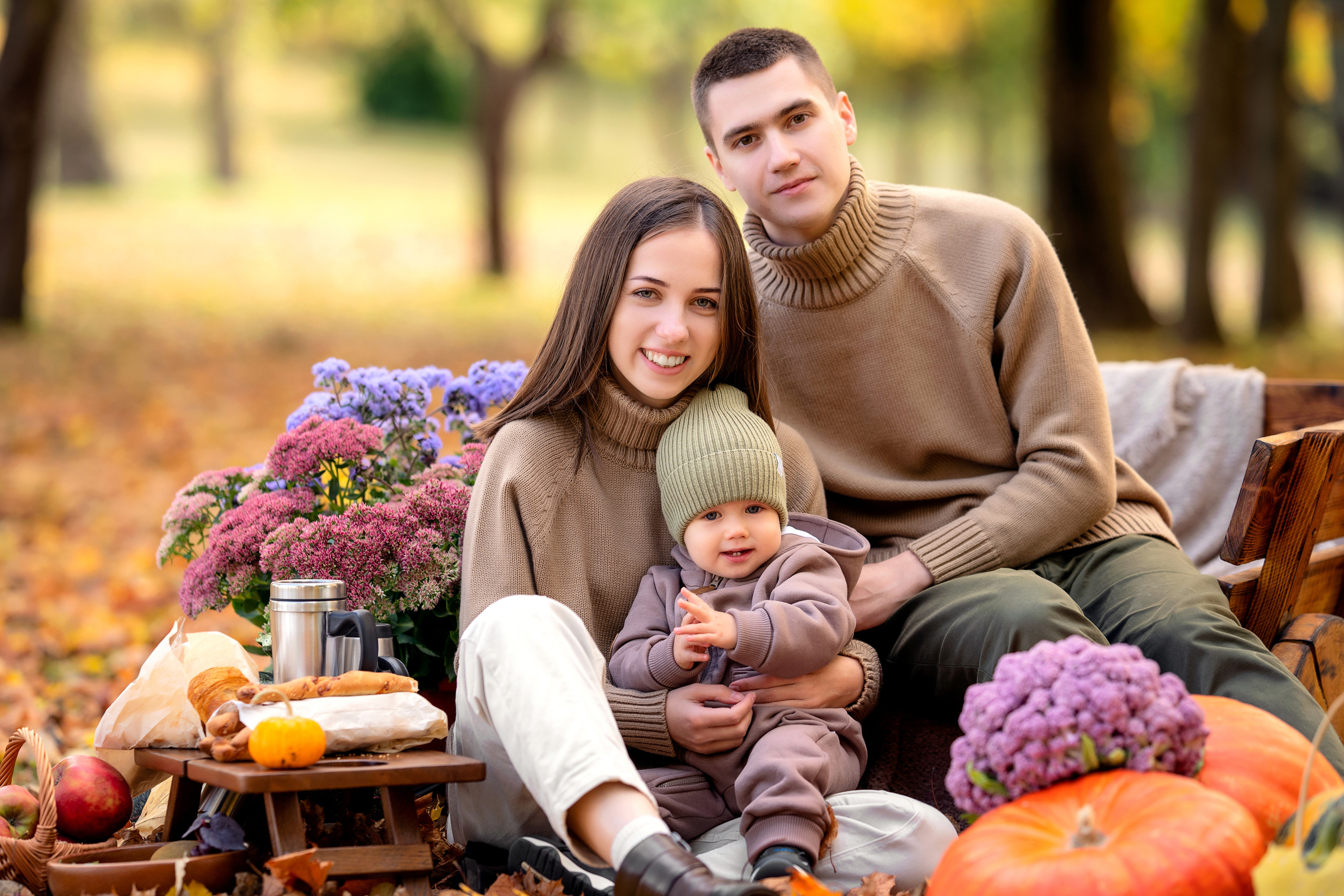 Осенний фотодень. Семейный и свадебный фотограф Минск, Беларусь Анна Орловская