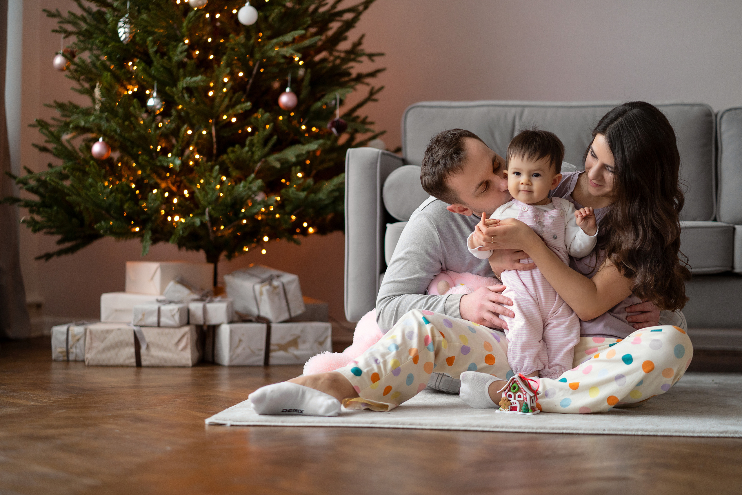 Первый Новый год. Семейный и свадебный фотограф Минск, Беларусь Анна Орловская