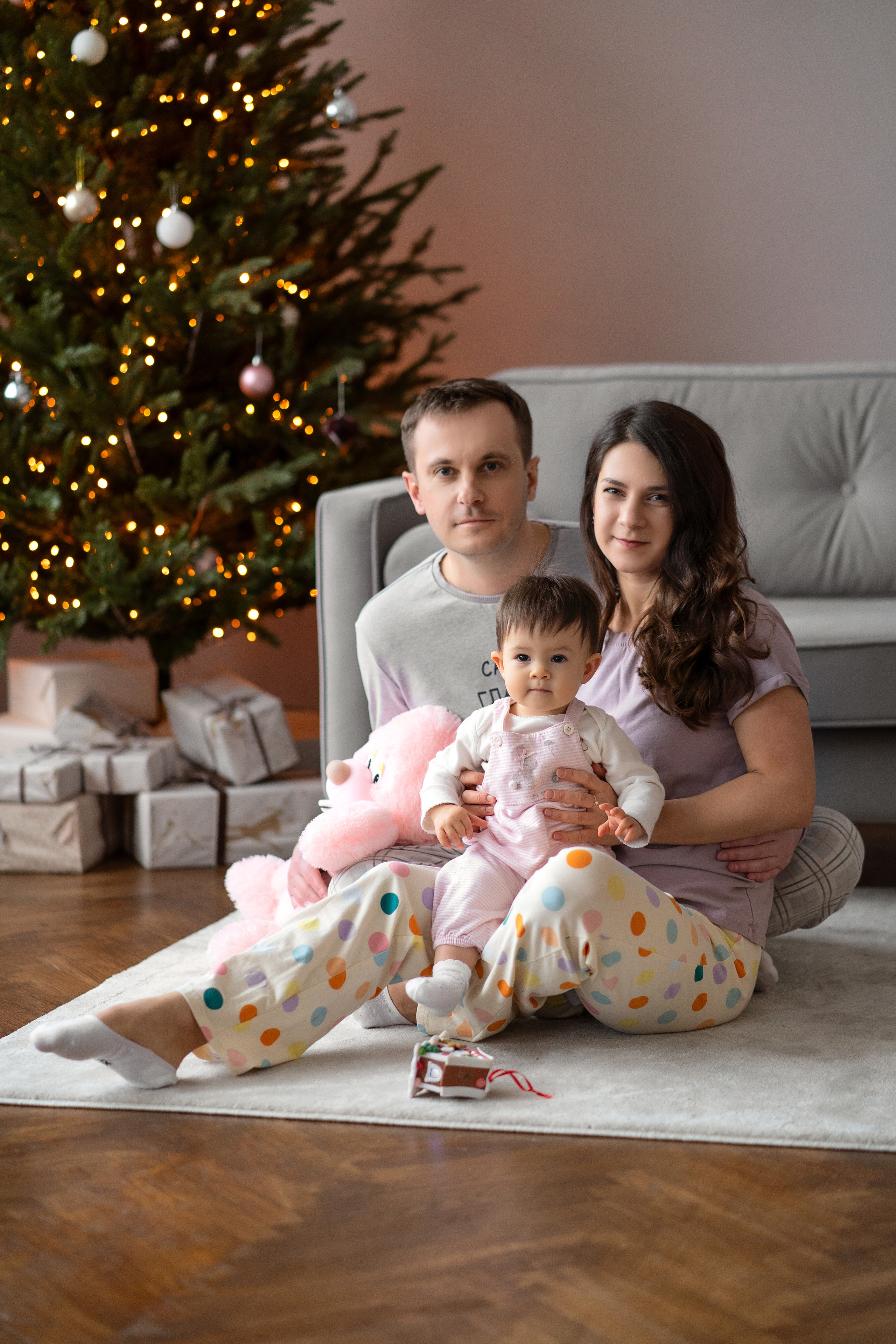 Первый Новый год. Семейный и свадебный фотограф Минск, Беларусь Анна Орловская