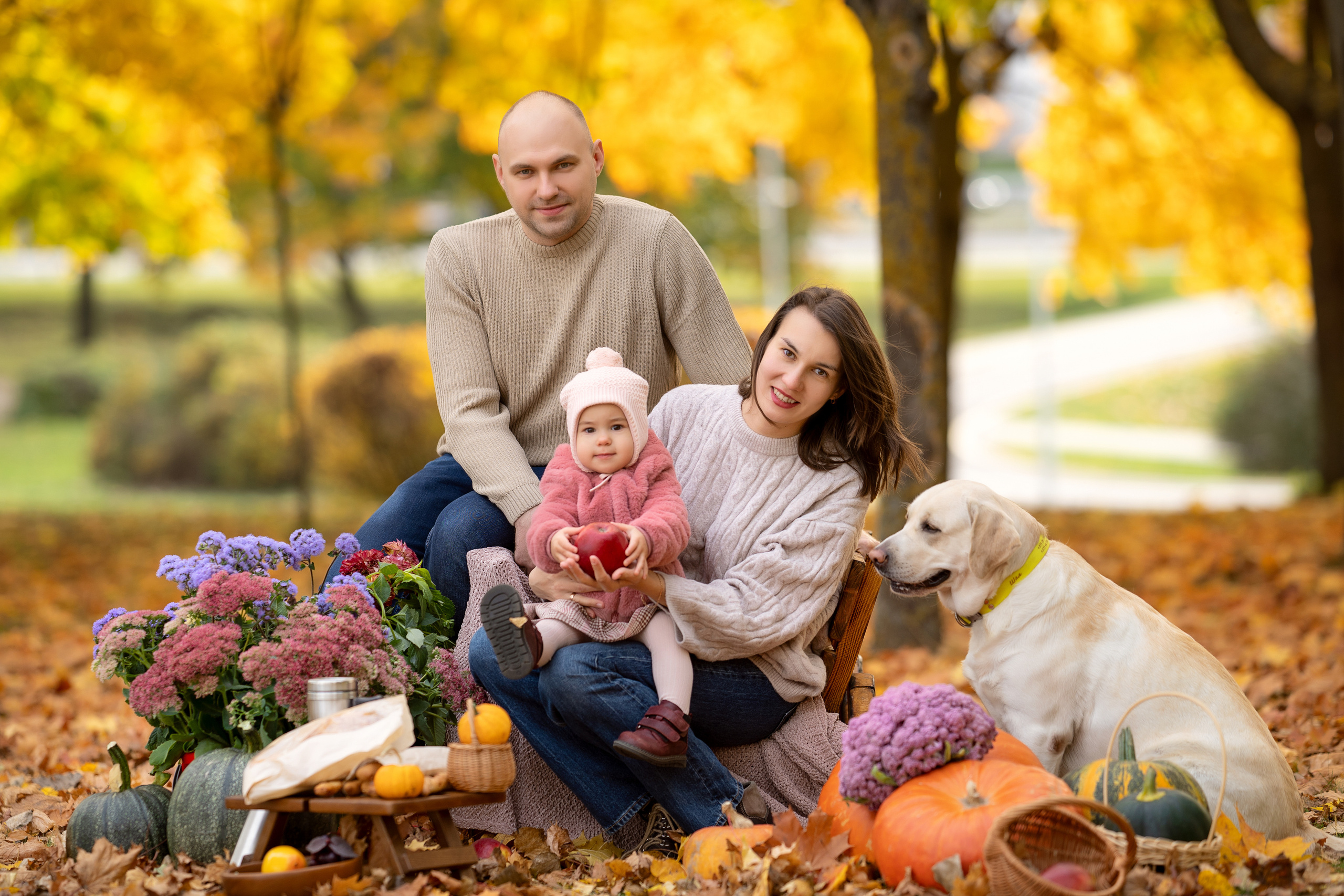 Осенний фотодень. Семейный и свадебный фотограф Минск, Беларусь Анна Орловская