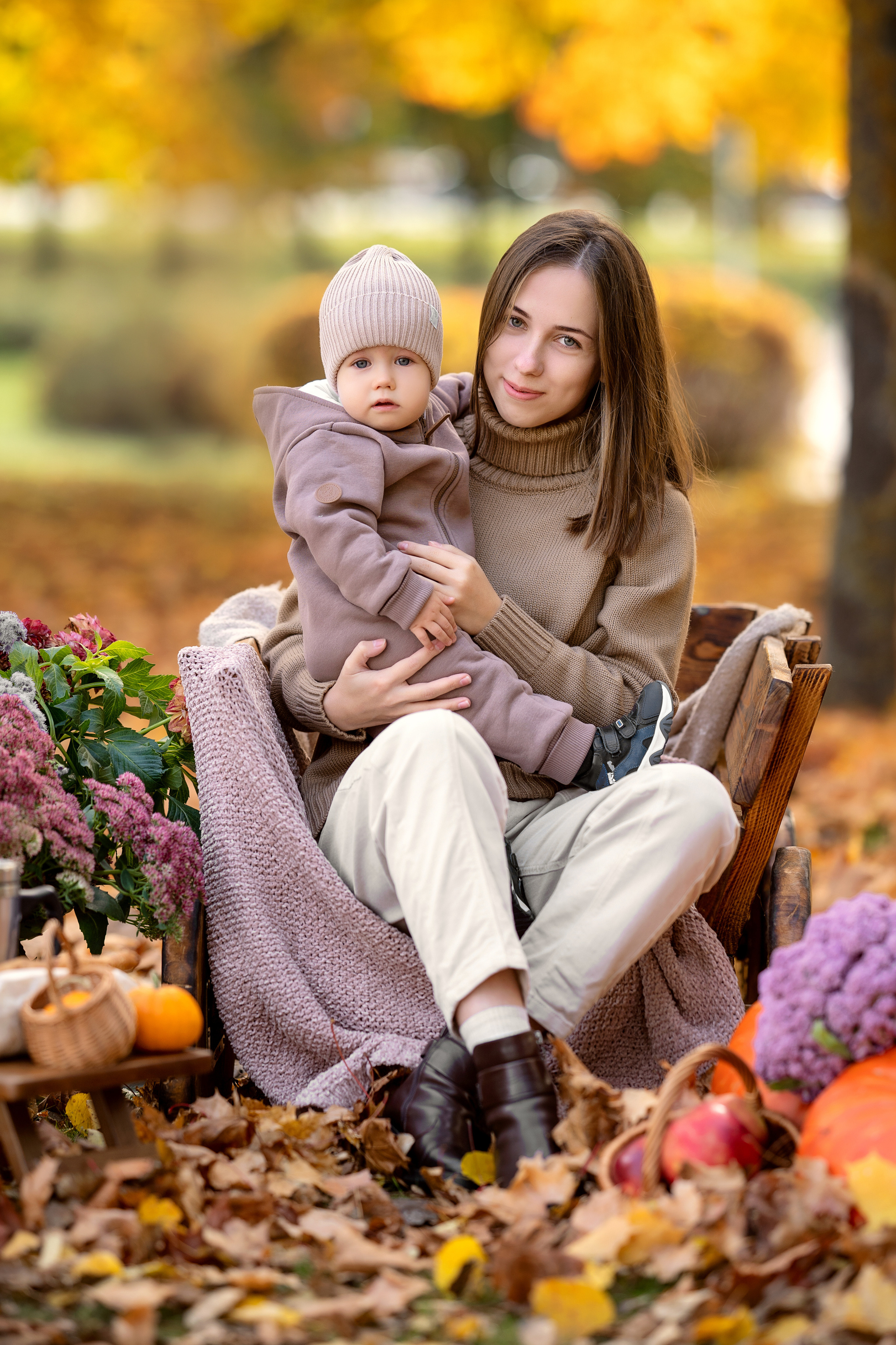 Осенний фотодень. Семейный и свадебный фотограф Минск, Беларусь Анна Орловская