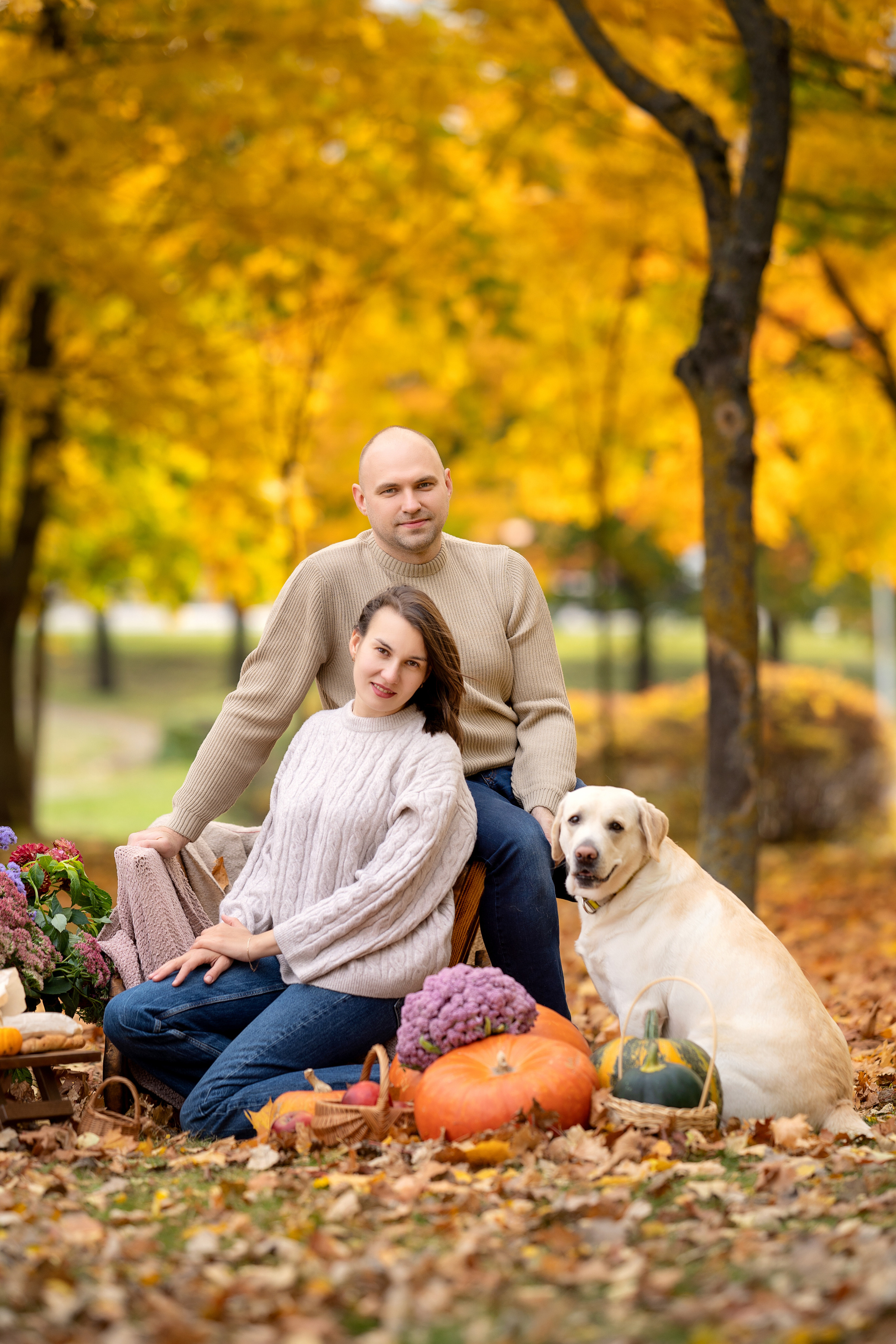 Осенний фотодень. Семейный и свадебный фотограф Минск, Беларусь Анна Орловская