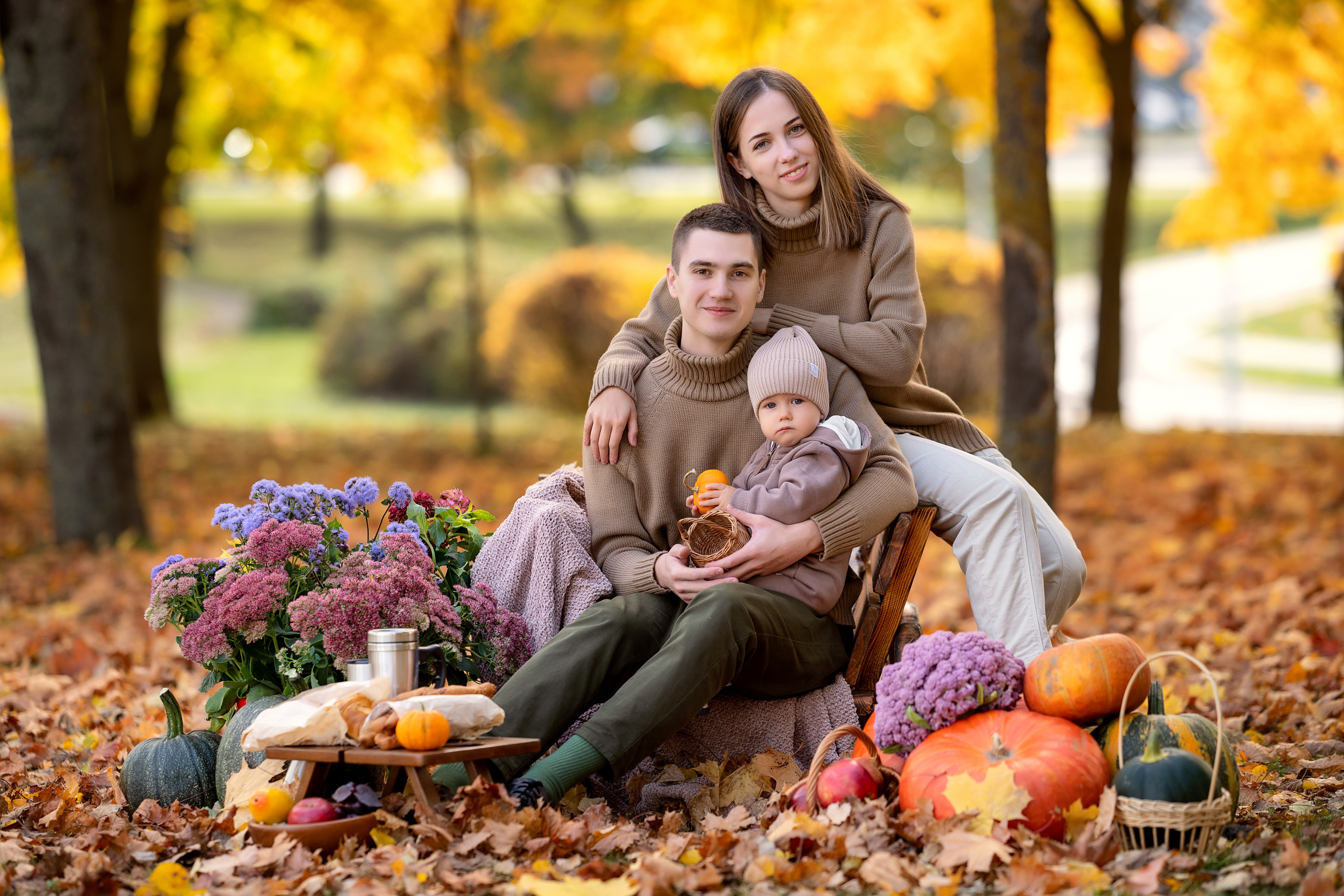 Осенний фотодень. Семейный и свадебный фотограф Минск, Беларусь Анна Орловская