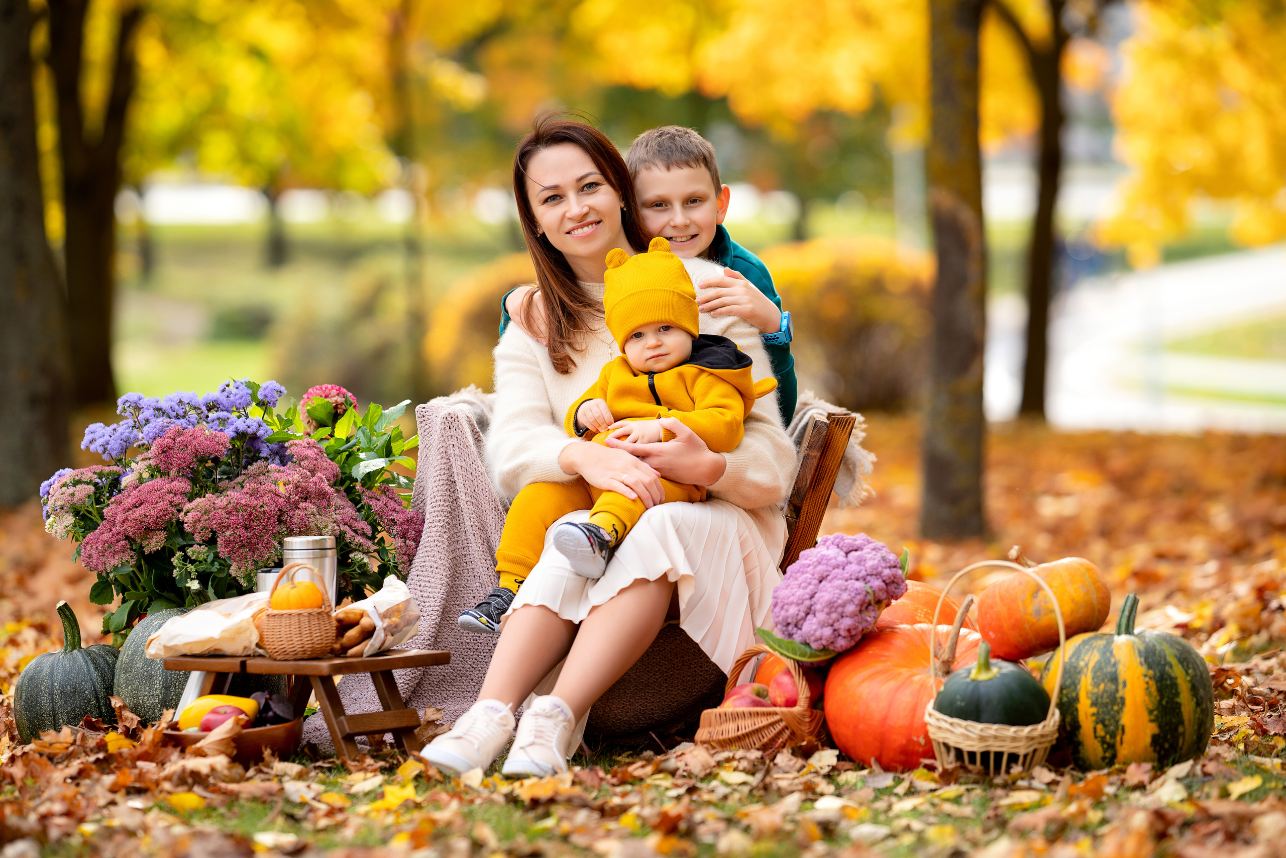 Осенний фотодень. Семейный и свадебный фотограф Минск, Беларусь Анна Орловская
