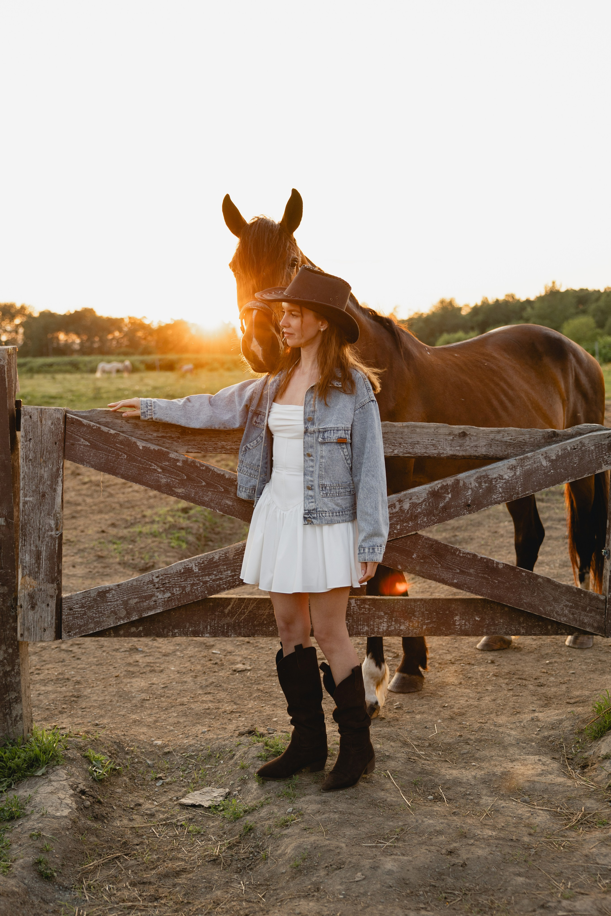 Женский портрет. Ранчо. Портретный фотограф в Южно-Сахалинске Каминская Юлия