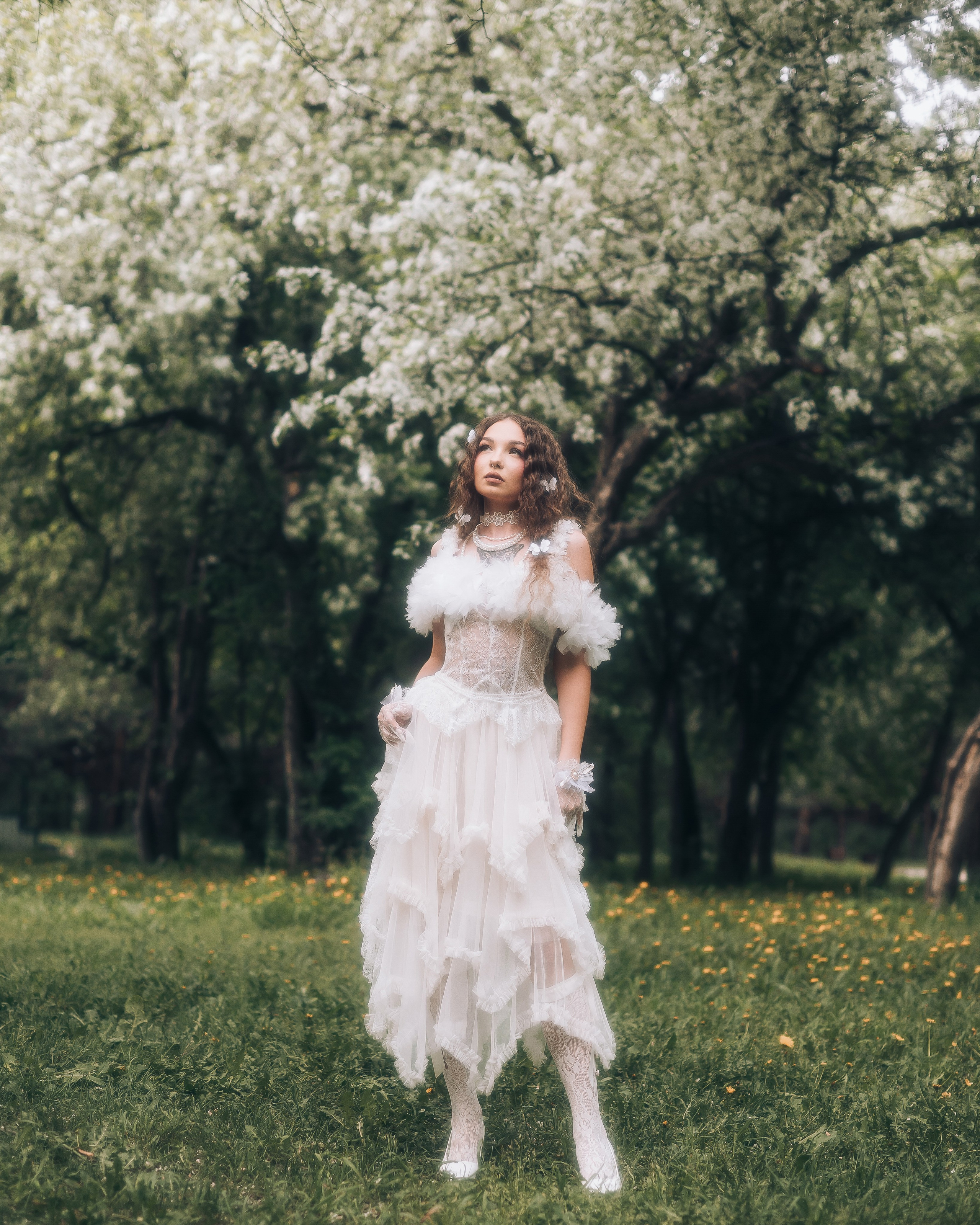 Фотосессия в цветении в Кузбасском парке г. Кемерово