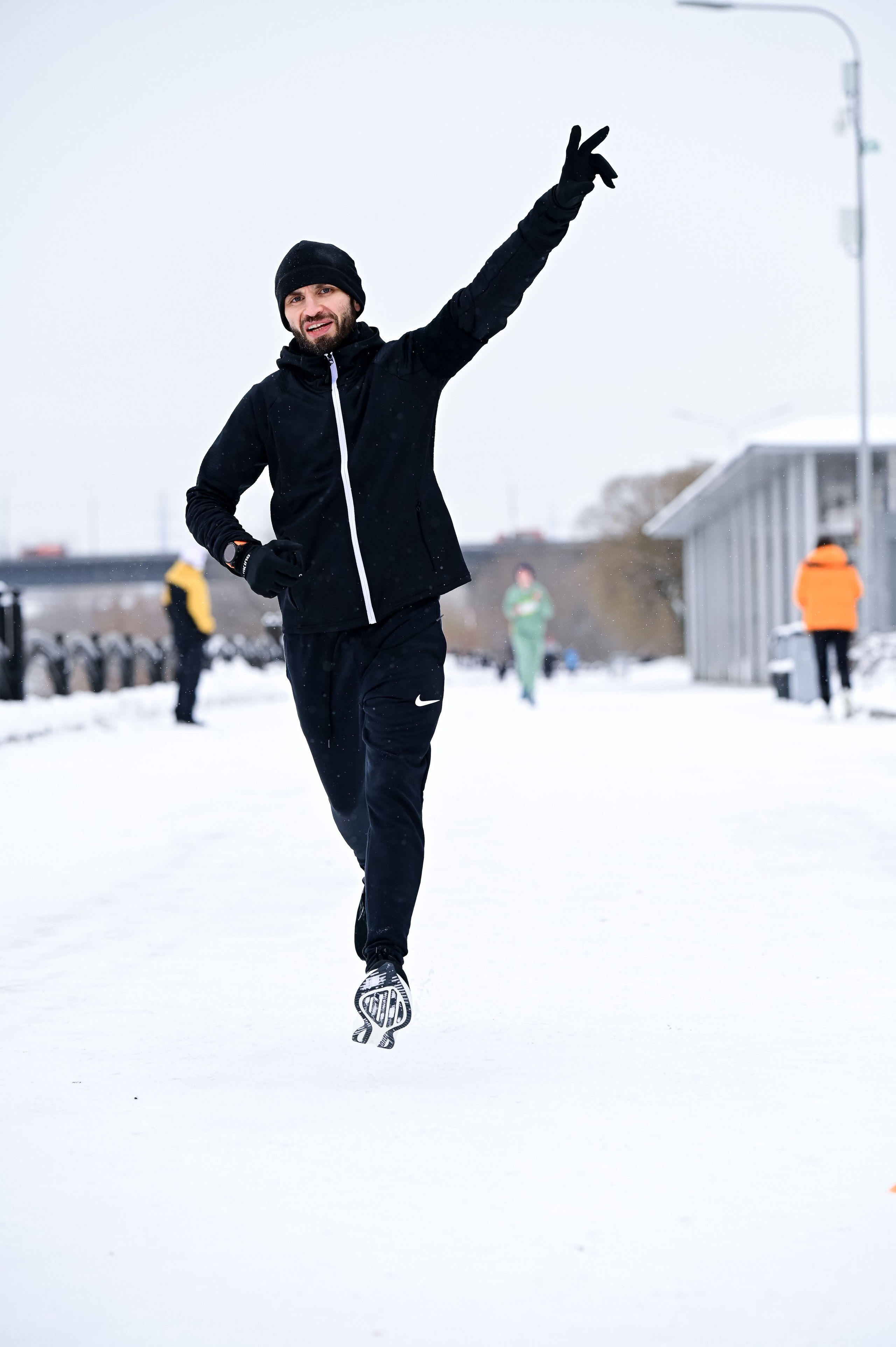 Новогодние 5 Вёрст Марьино и Забег обещаний (01.01.25). Фотограф | Ирина Гамзинова | Москва