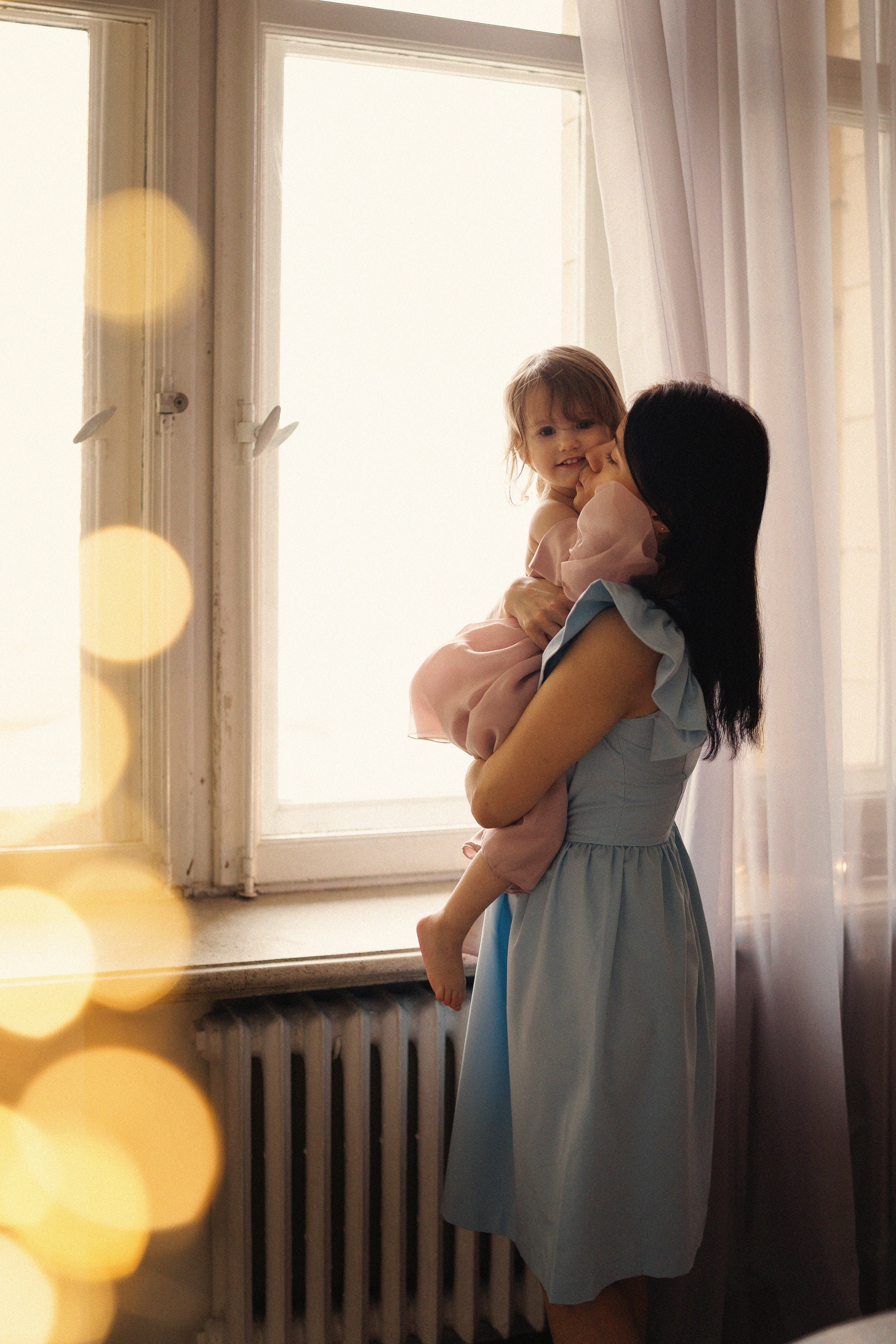 Домашняя фотосессия мама и дочка. Семейный фотограф в Москве Галина Гончар