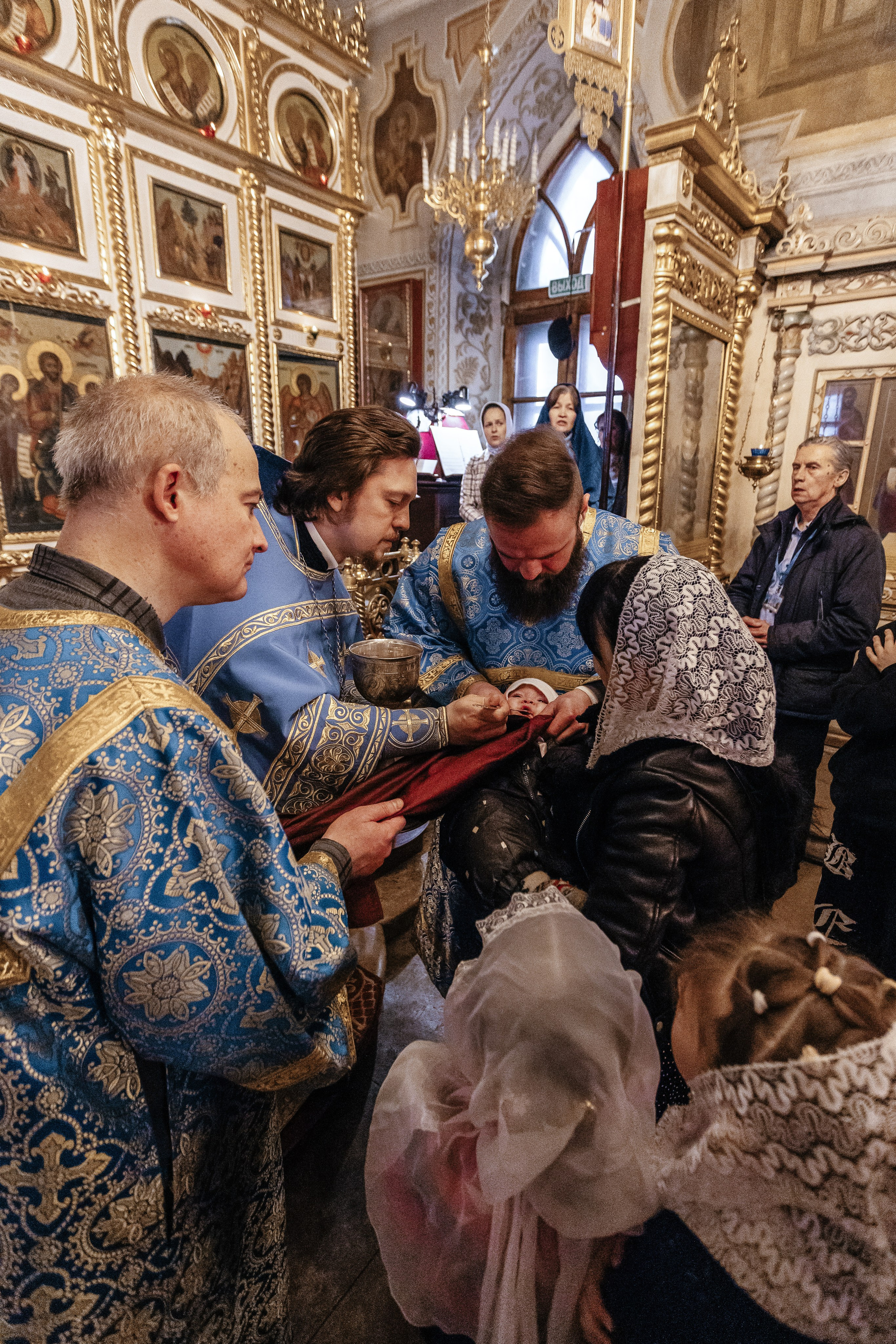 Церковный (крещение и венчание). Семейный фотограф Москва и область Дербунова Елена