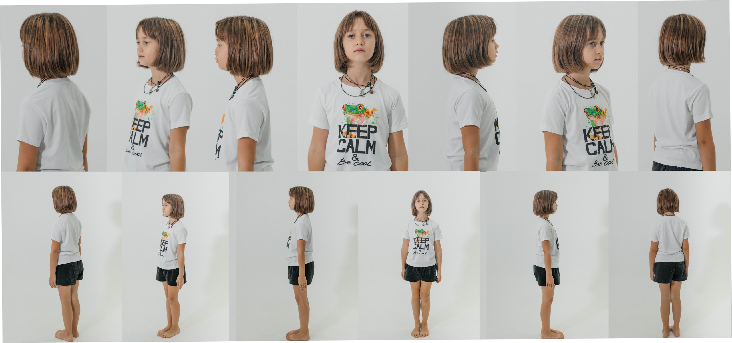 Лена, 8 лет, рост 134 см. Efimova Model Agency