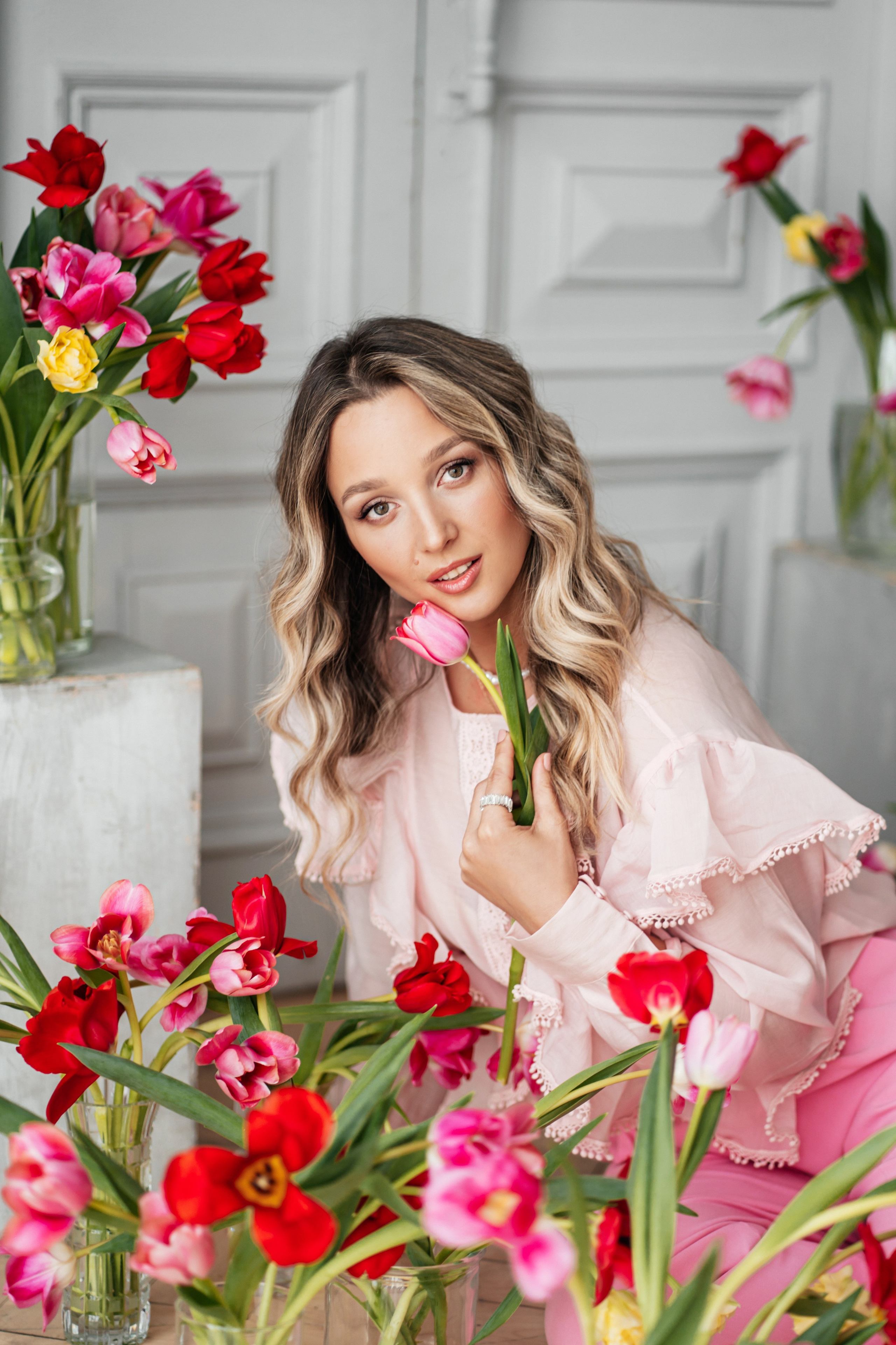 Цветочный фотодень, весна 24. Семейный фотограф, фотосессия беременности в Новосибирске Кристина Киб