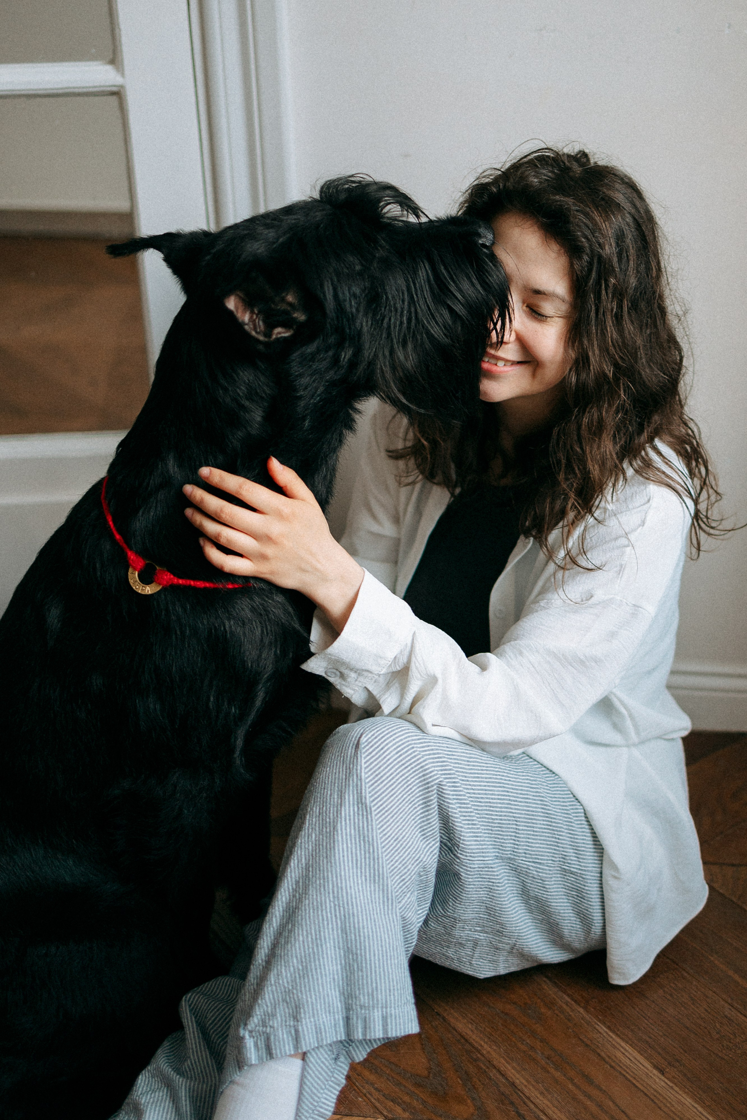 Умбра и Даша. Фотограф анималист Анастасия Пикей