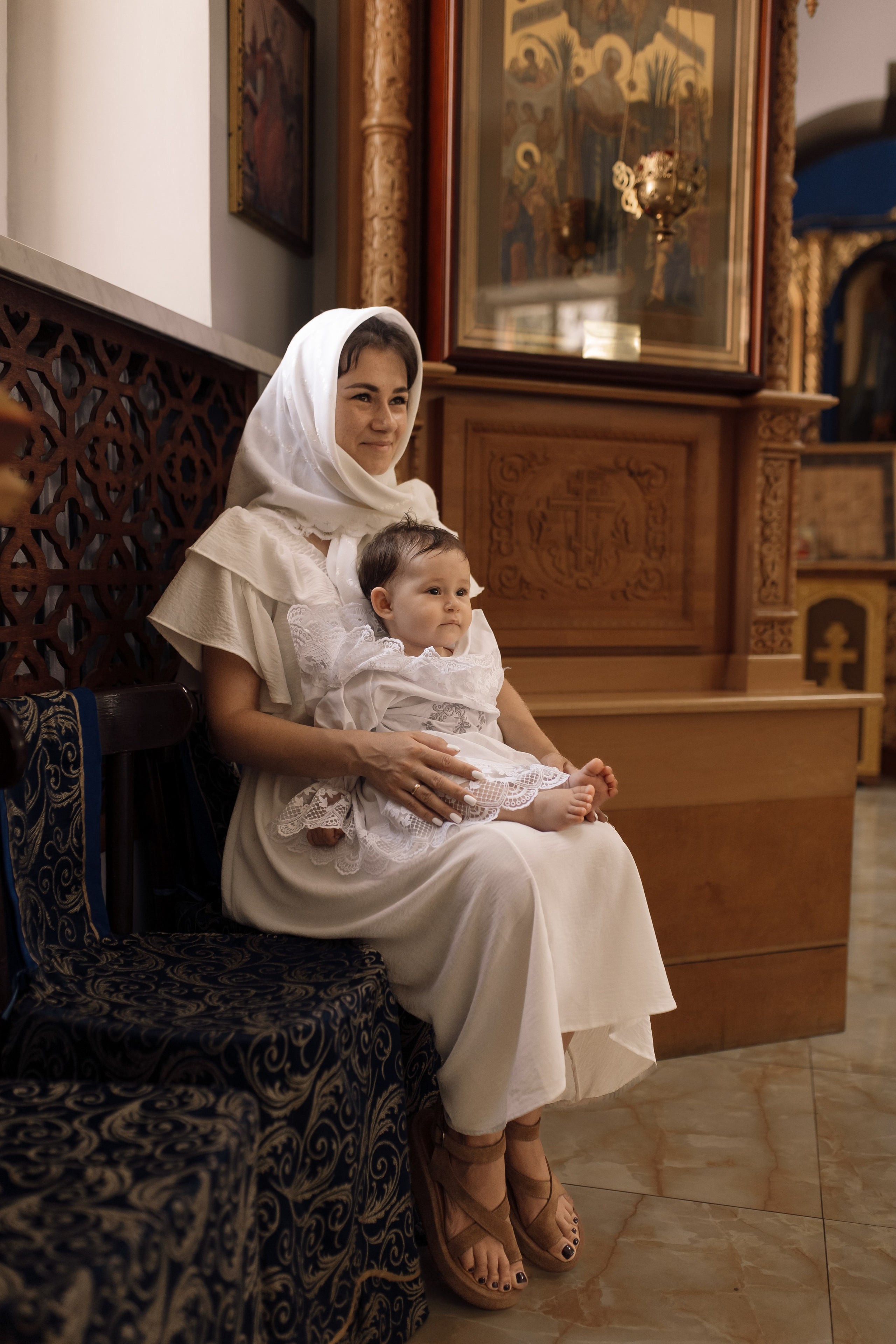 Крещение Марии. Фотограф на Крещение и Венчание в Ташкенте