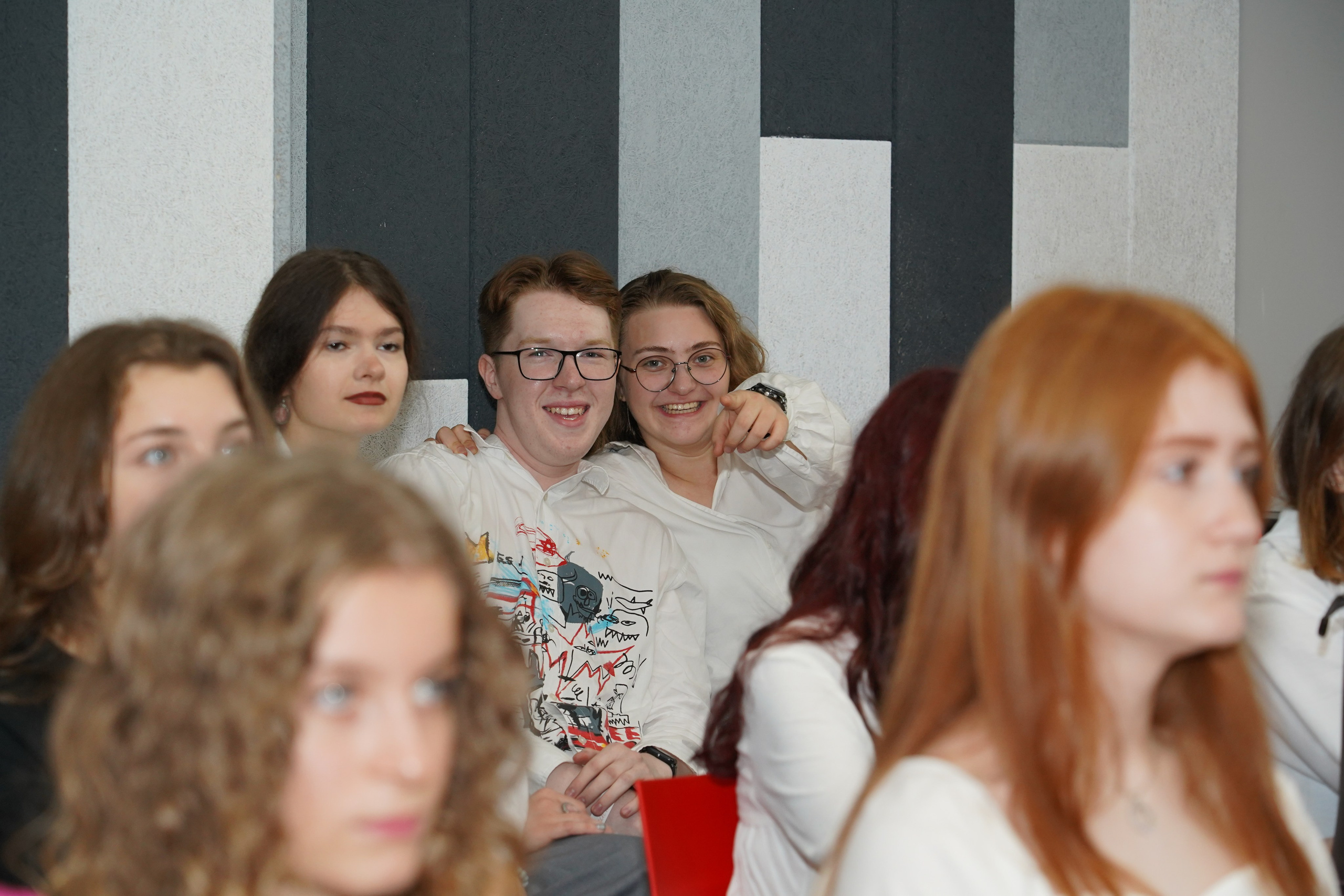 Съемка университетского мероприятия