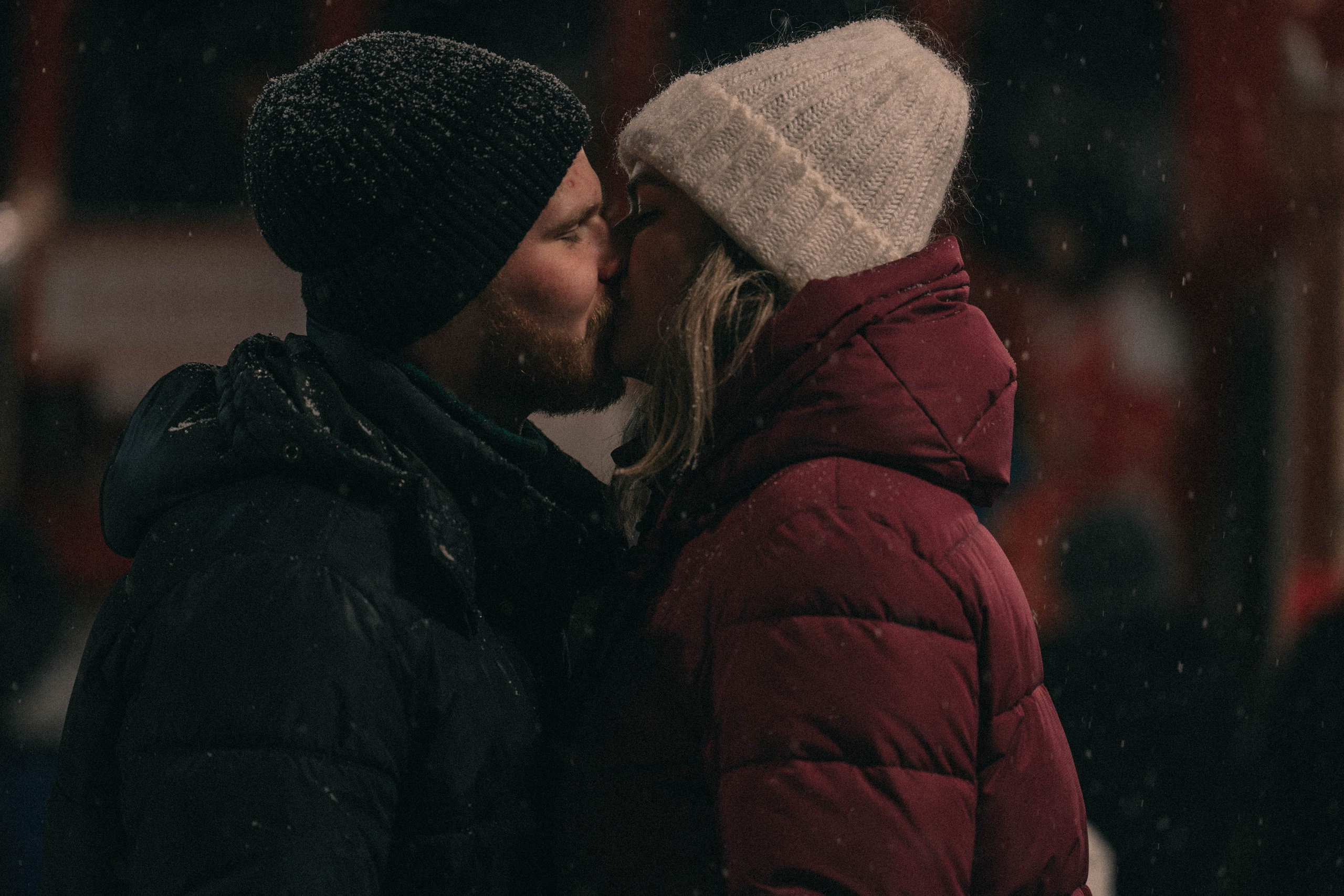 В снежном потоке. Семейный и свадебный фотограф