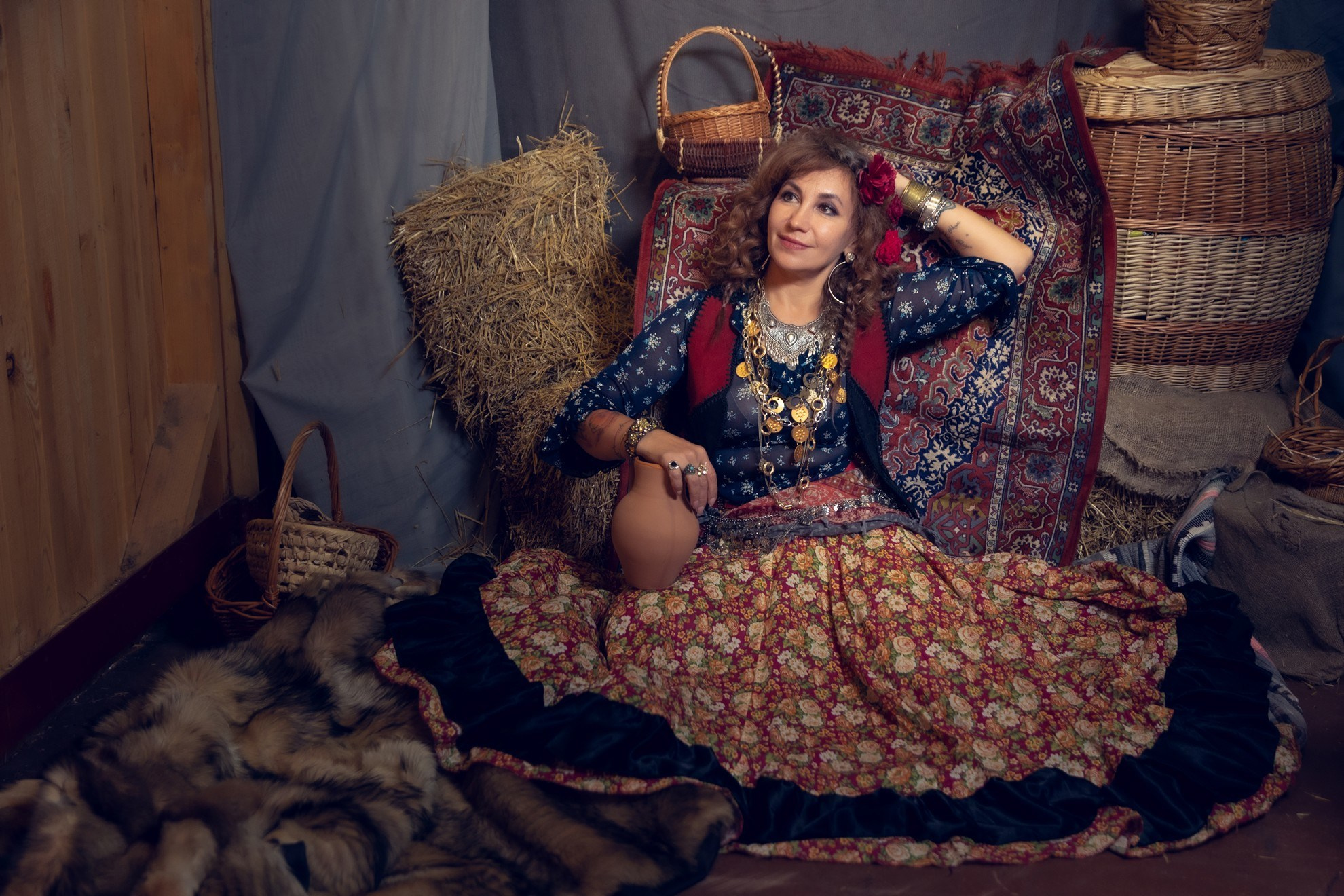 Образ цыганки. Свадебный и репортажный фотограф в Москве и Московской области