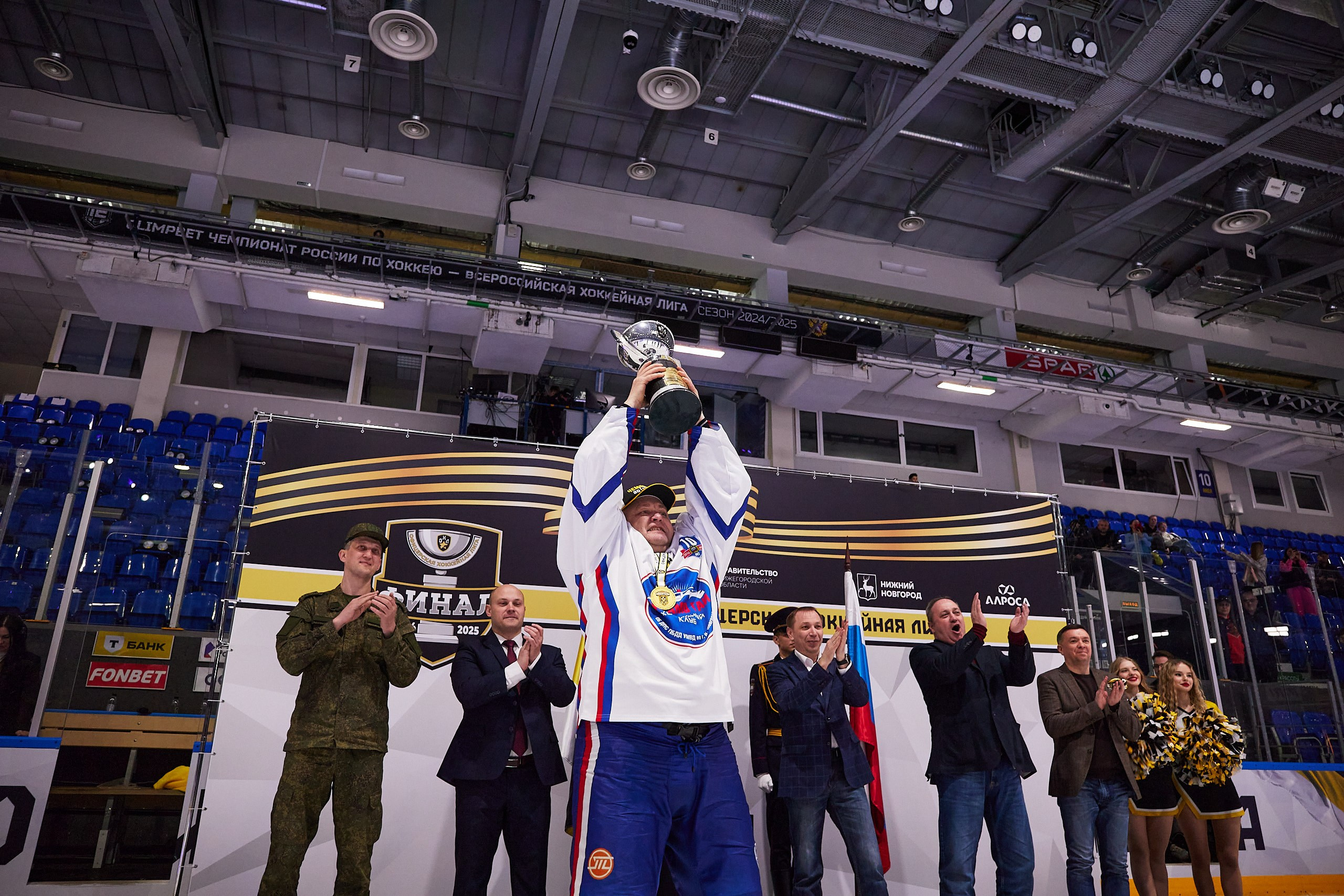 Репортаж. Офицерская хоккейная лига 2025 год. Спортивный фотограф Некрасов Денис