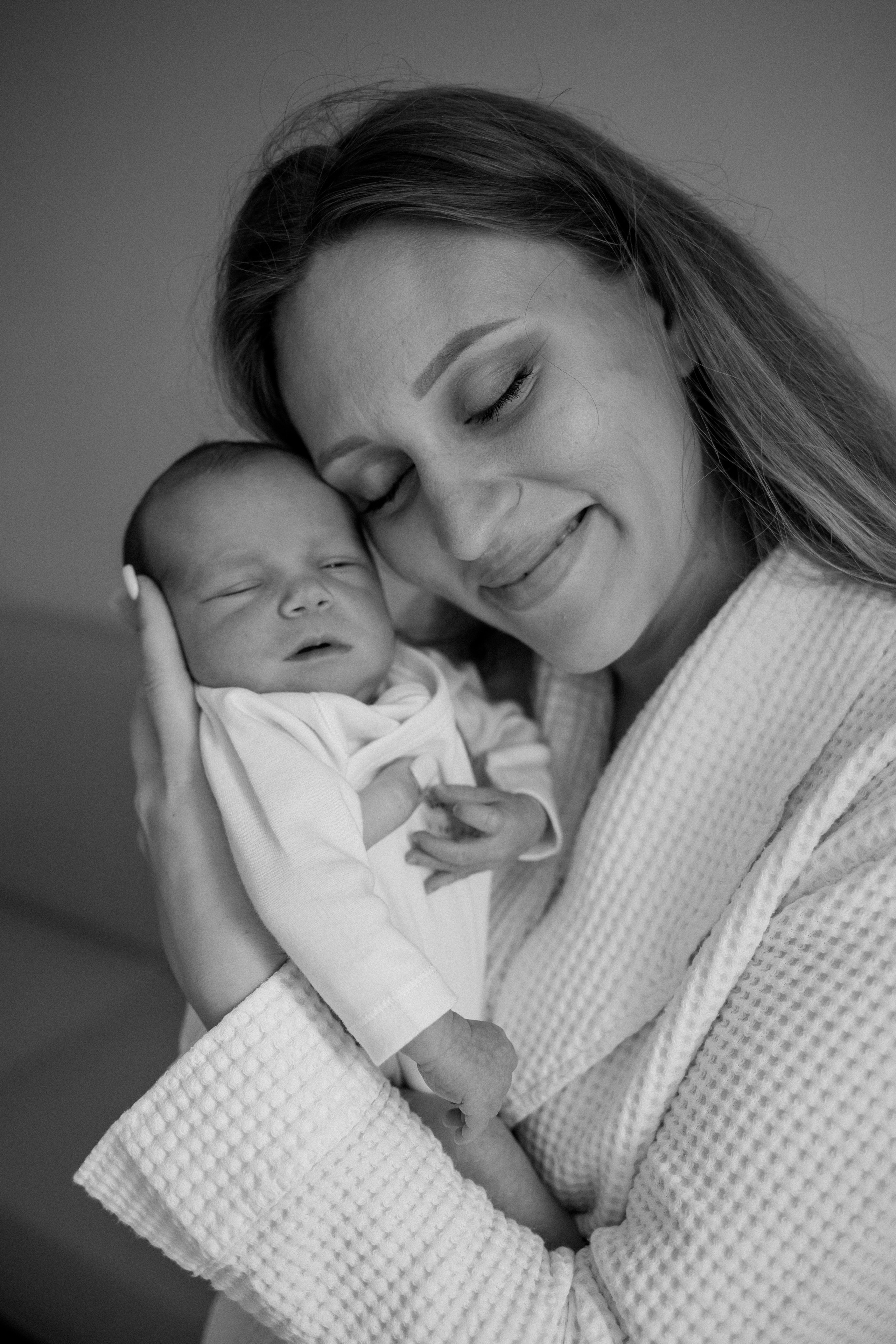 Выписка Анны с малышом Федором. Семейный фотограф Николаева Ольга