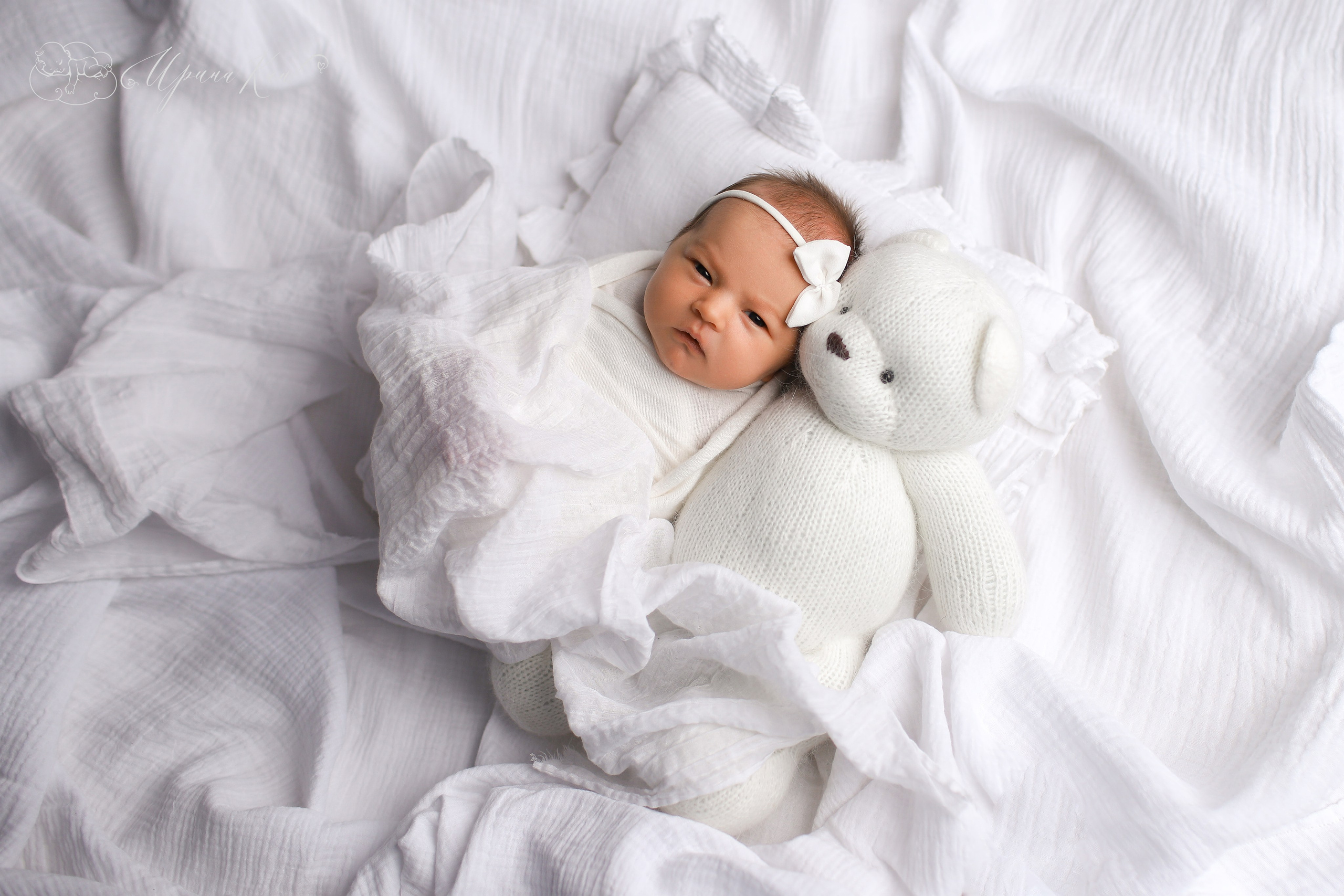 Новорожденная фотосессия для девочек. Ирина Кан Фотограф новорожденных в Екатеринбурге