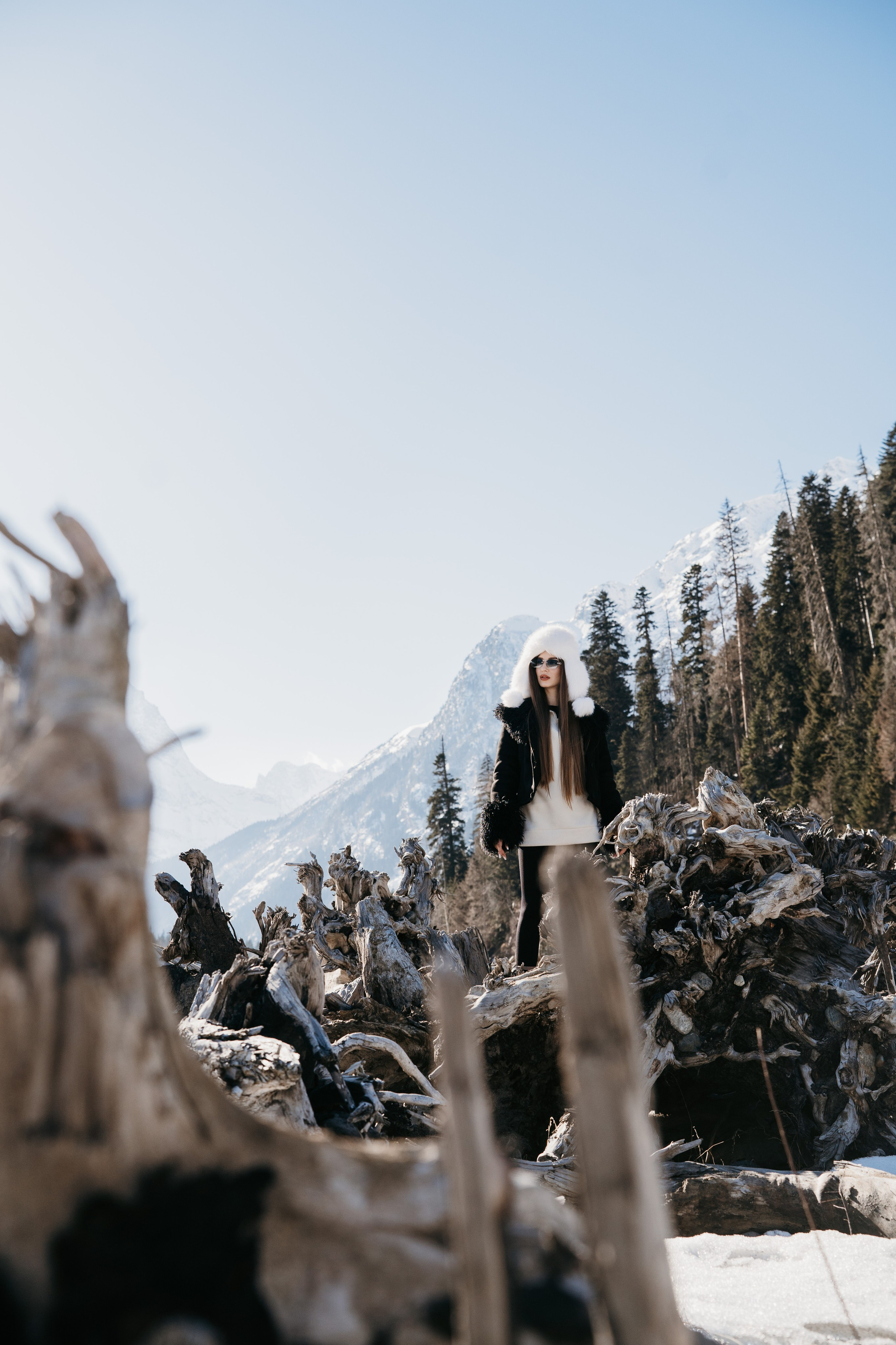 Съёмки в горах. Фотограф Диана Семенова