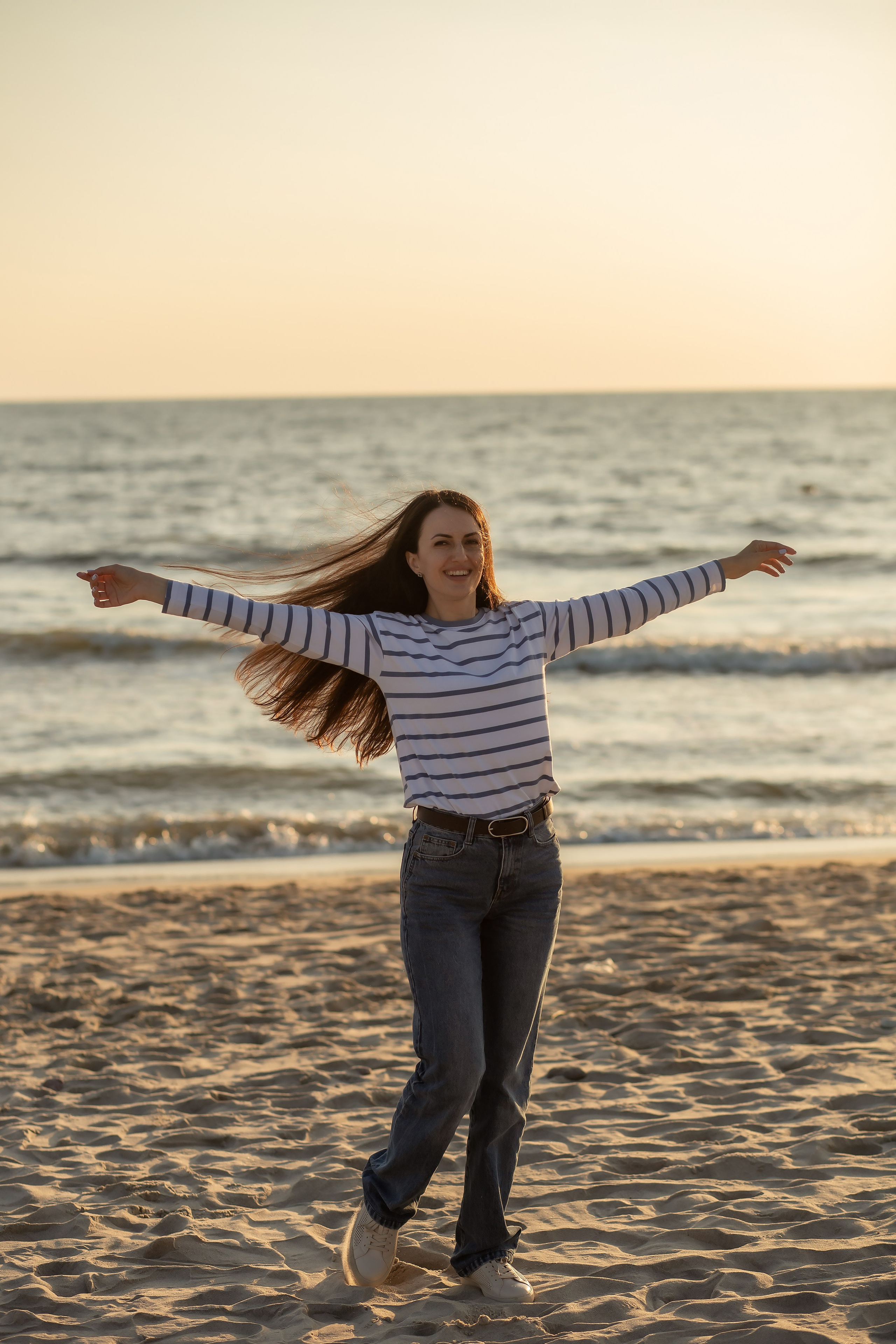 Павел и Татьяна. Закат в Янтарном. Фотограф в Калининграде Решетникова Алина