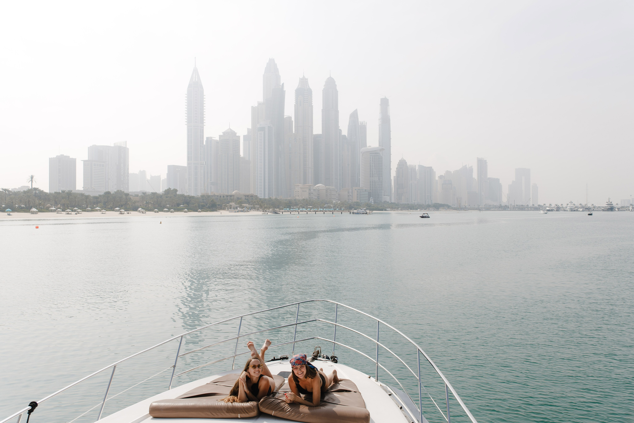 Yacht trip in Dubai Marina. Фотограф Андрей Баксов