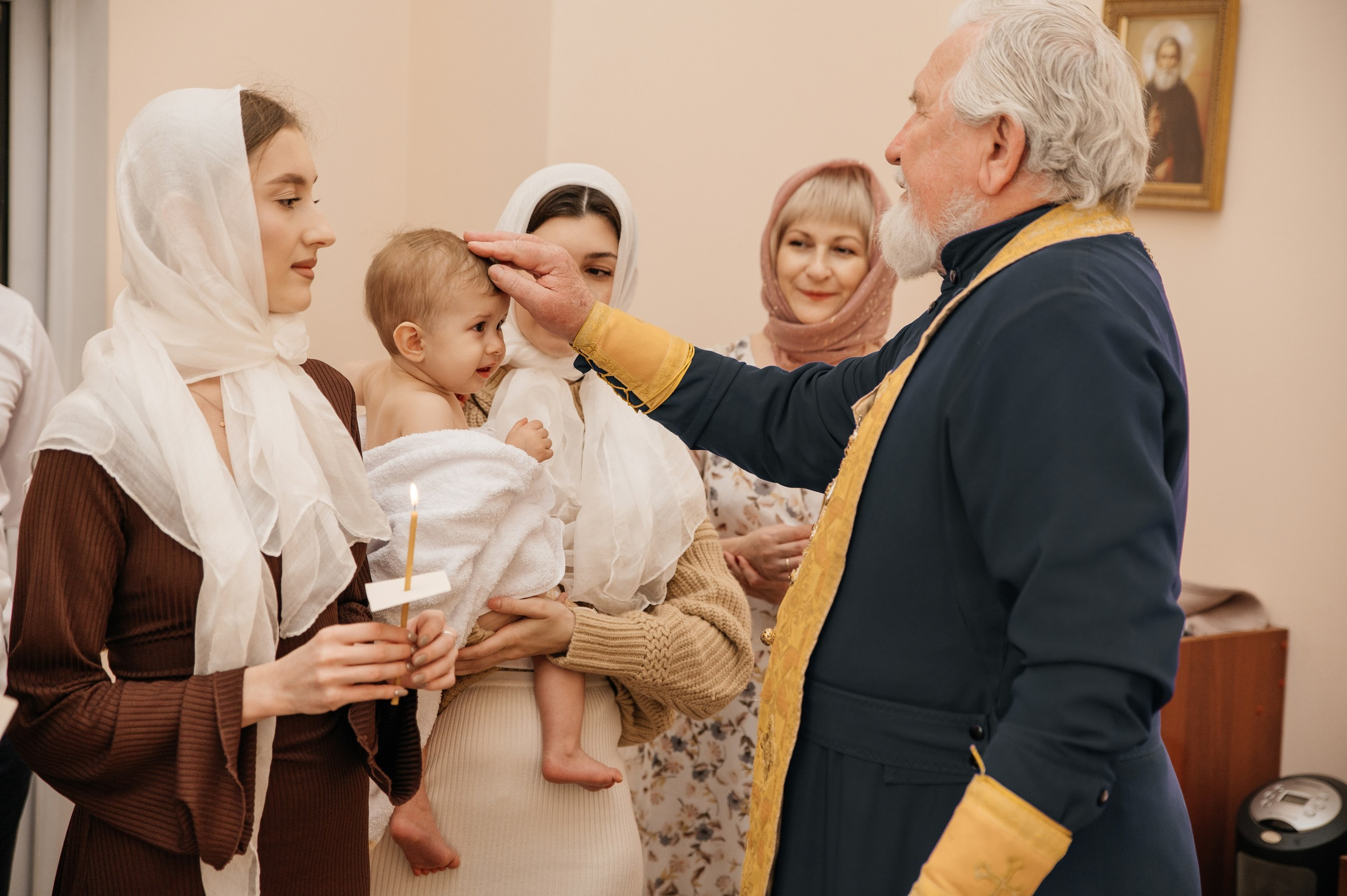 Крещение Алексея. Свадебный и семейный фотограф Кореновск/Краснодар