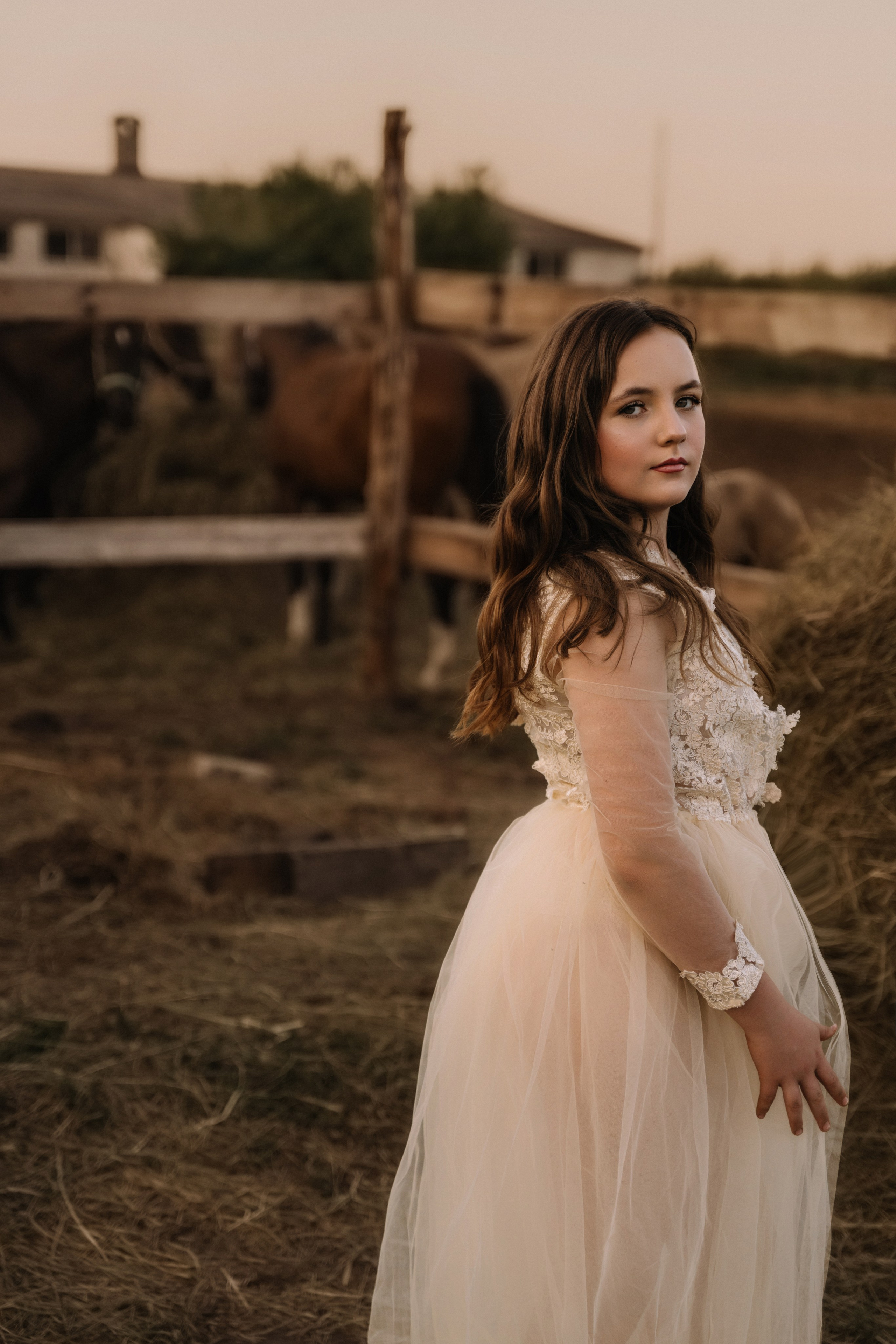 Евгения. Фотосессия с лошадьми. Семейный фотограф в Белгороде Амелина Алина