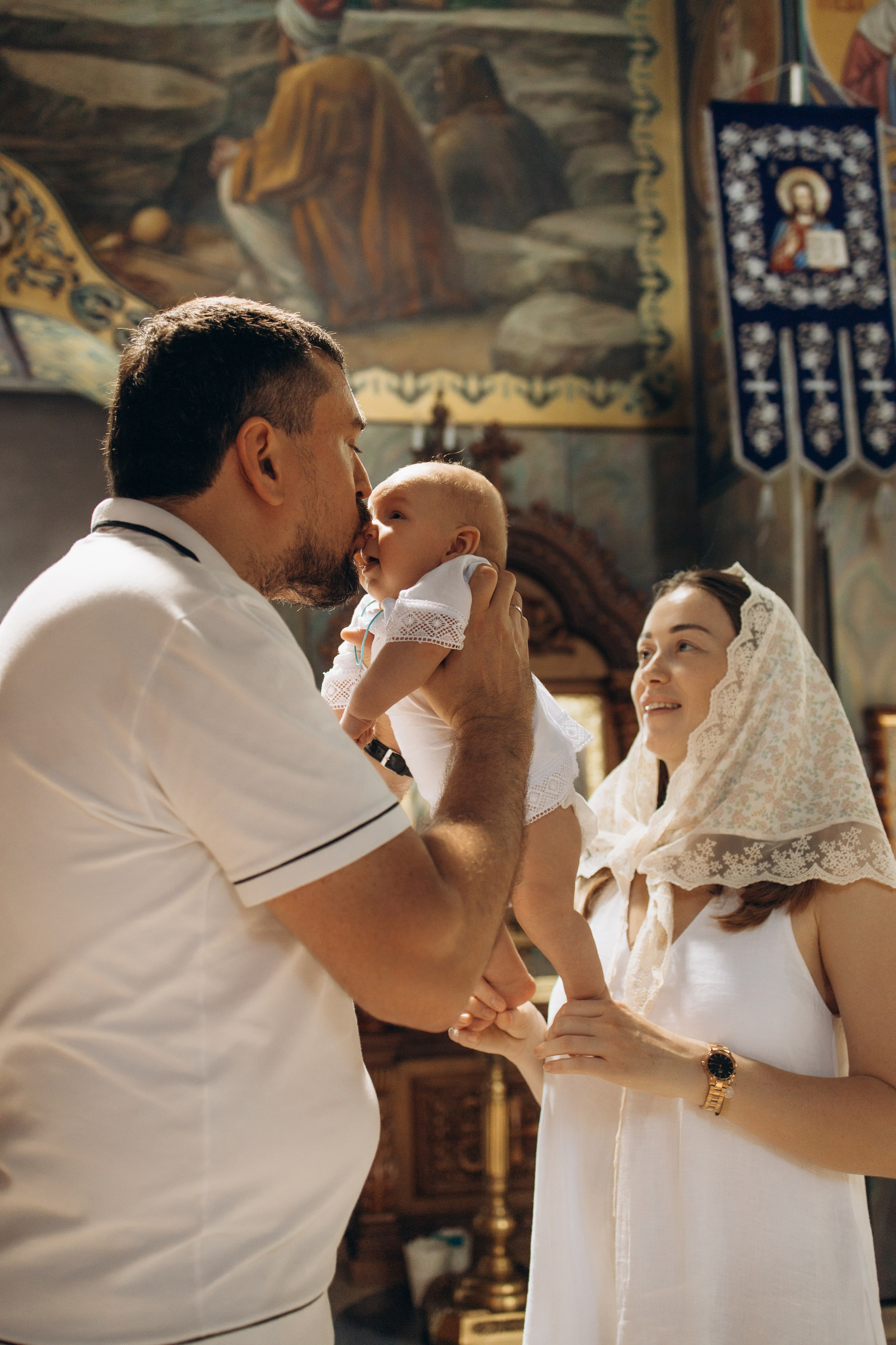 Крещение Ивана. Самый теплый фотограф в Краснодаре Рябоконь Ксения