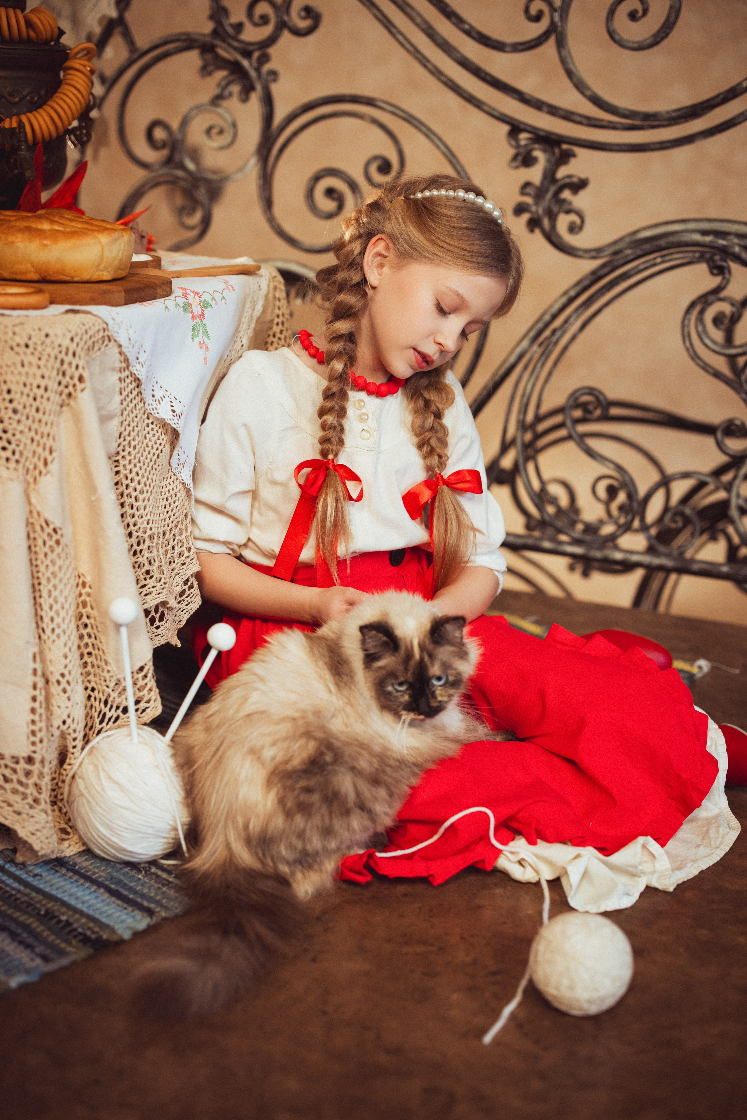 Фотосессия в русском стиле. Фотопроект"Масленица» в фотостудии Эль, город Краснодар. Семейный и детский фотограф в Краснодаре Анна Трашкова